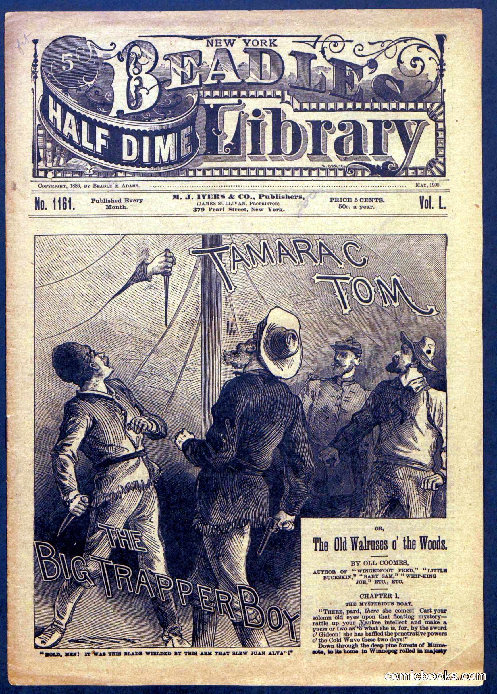 Beadle's Half Dime Library No. 1161