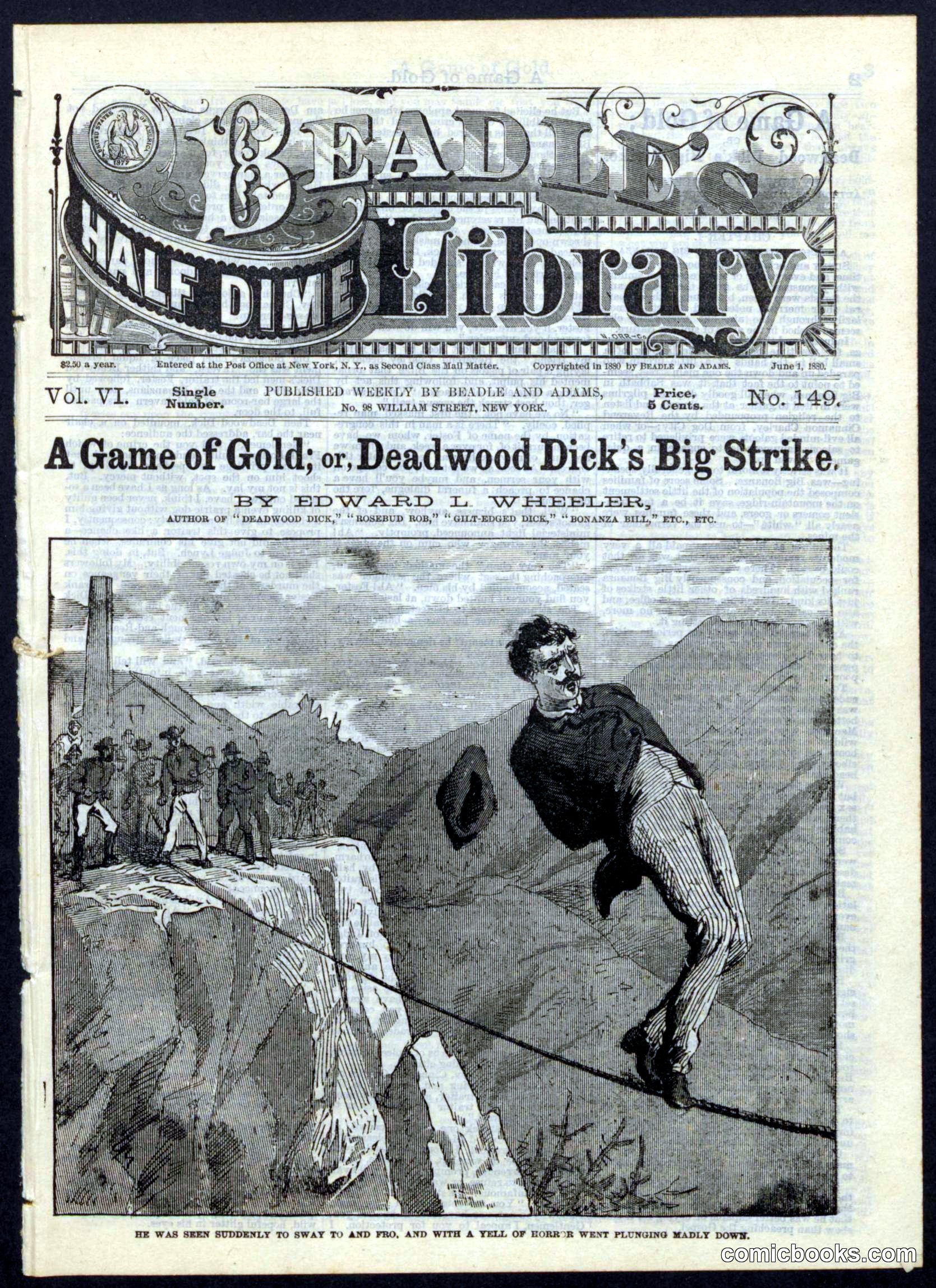 A Game of Gold; or, Deadwood Dick's Big Strike