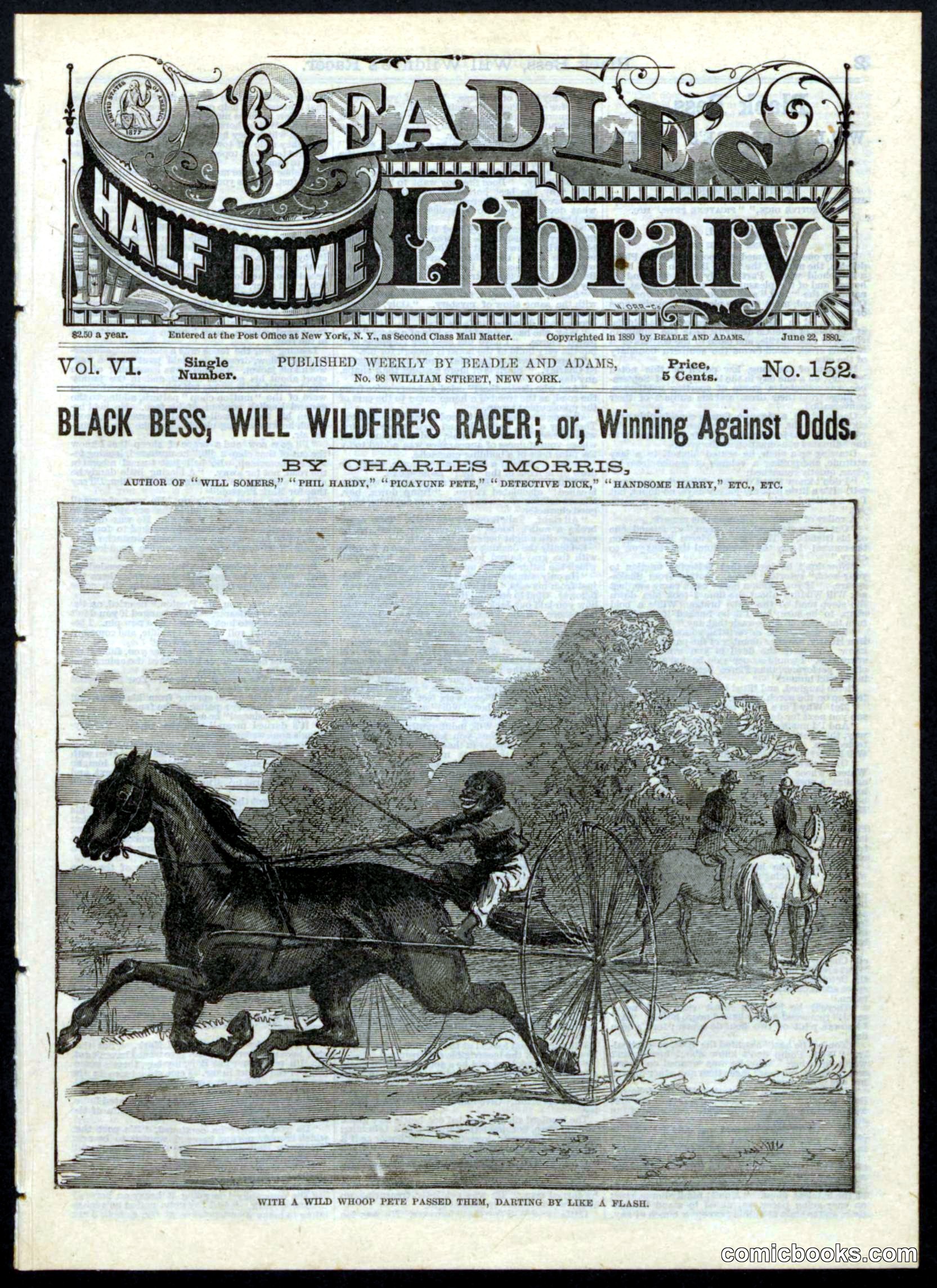 Beadle's Half Dime Library, No. 152