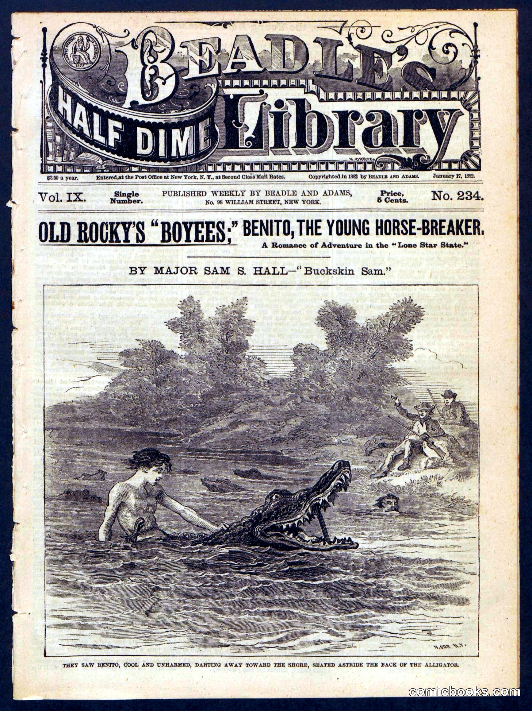 Beadle's Half Dime Library, No. 234
