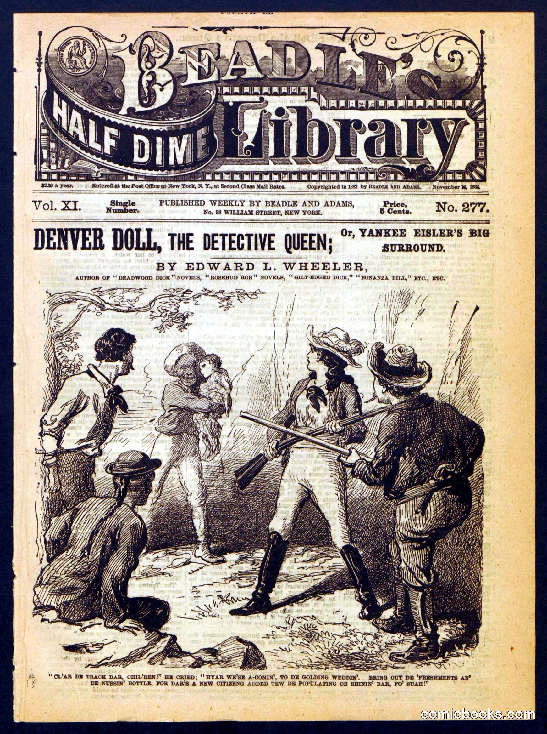 Beadle's Half Dime Library No. 277