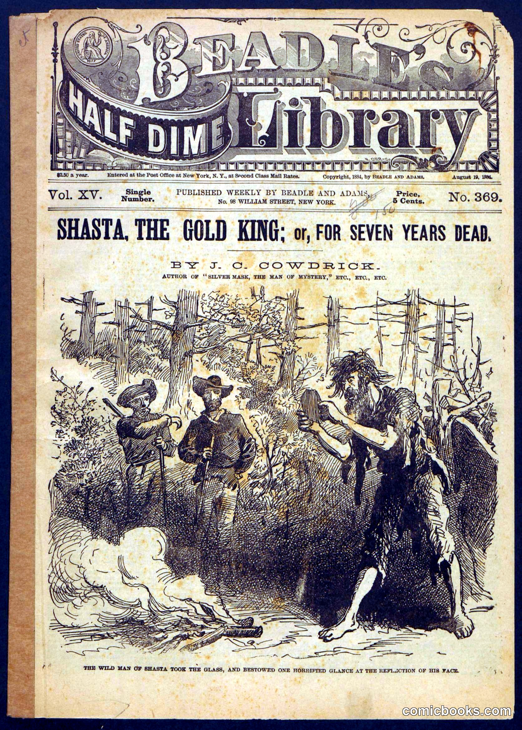 Beadle's Half Dime Library No. 369