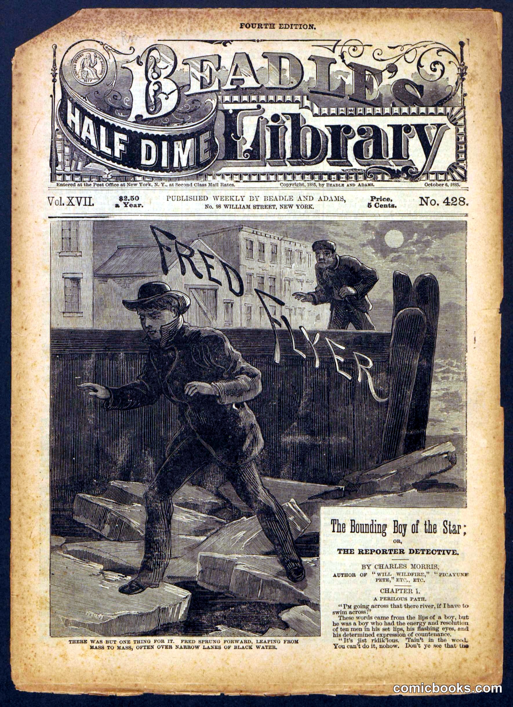Beadle's Half Dime Library No. 428