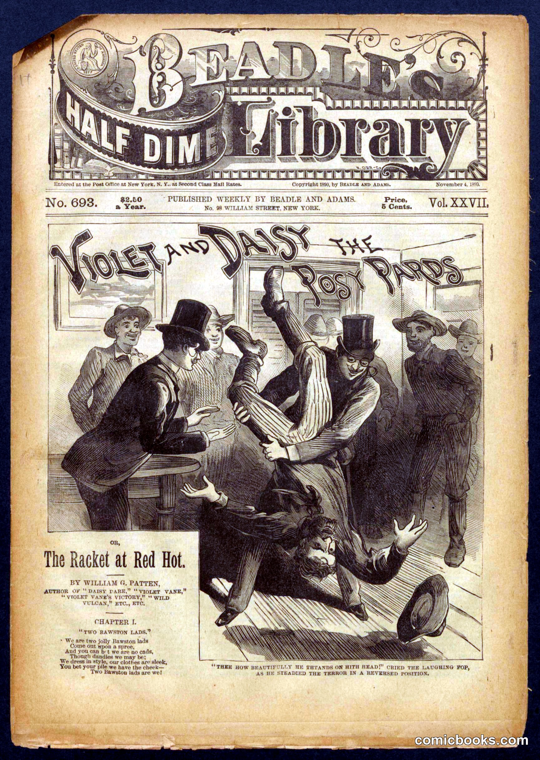 Beadle's Half Dime Library No. 693