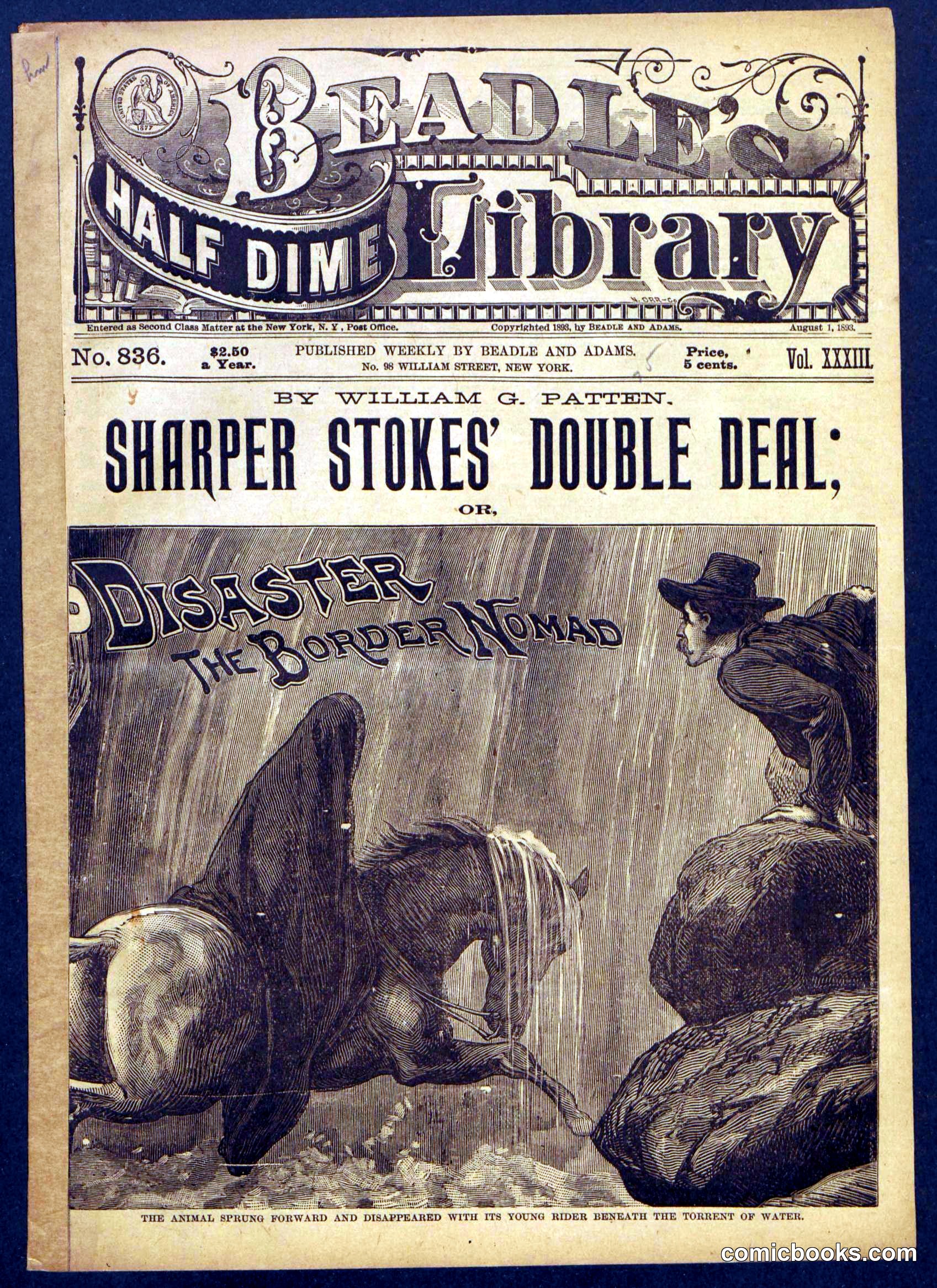 Beadle's Half Dime Library No. 886