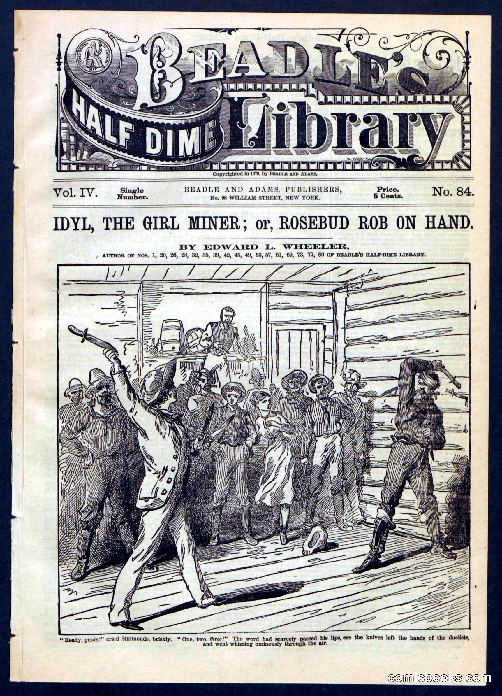 Beadle's Half Dime Library, No. 84