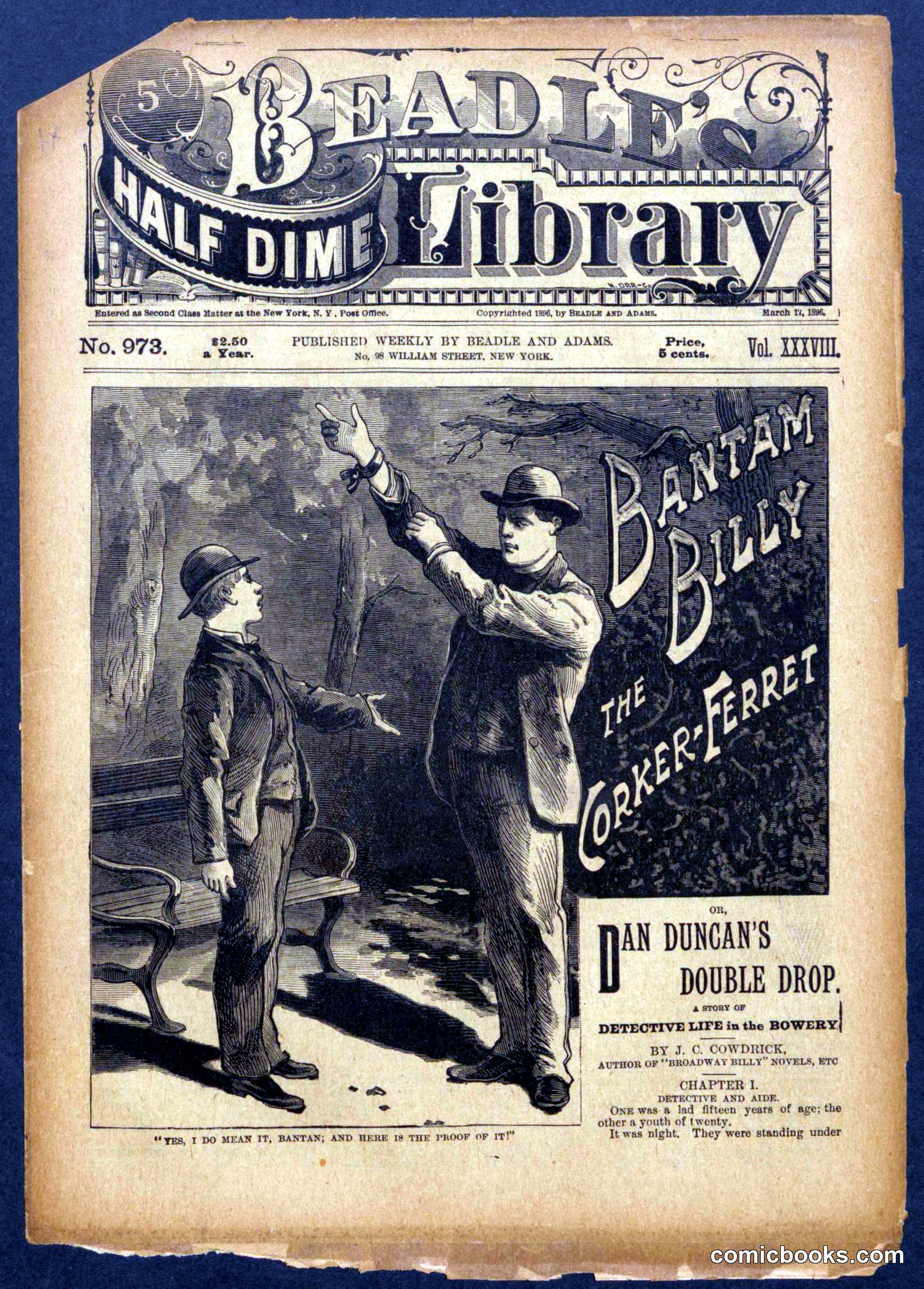 Beadle's Half Dime Library No. 973