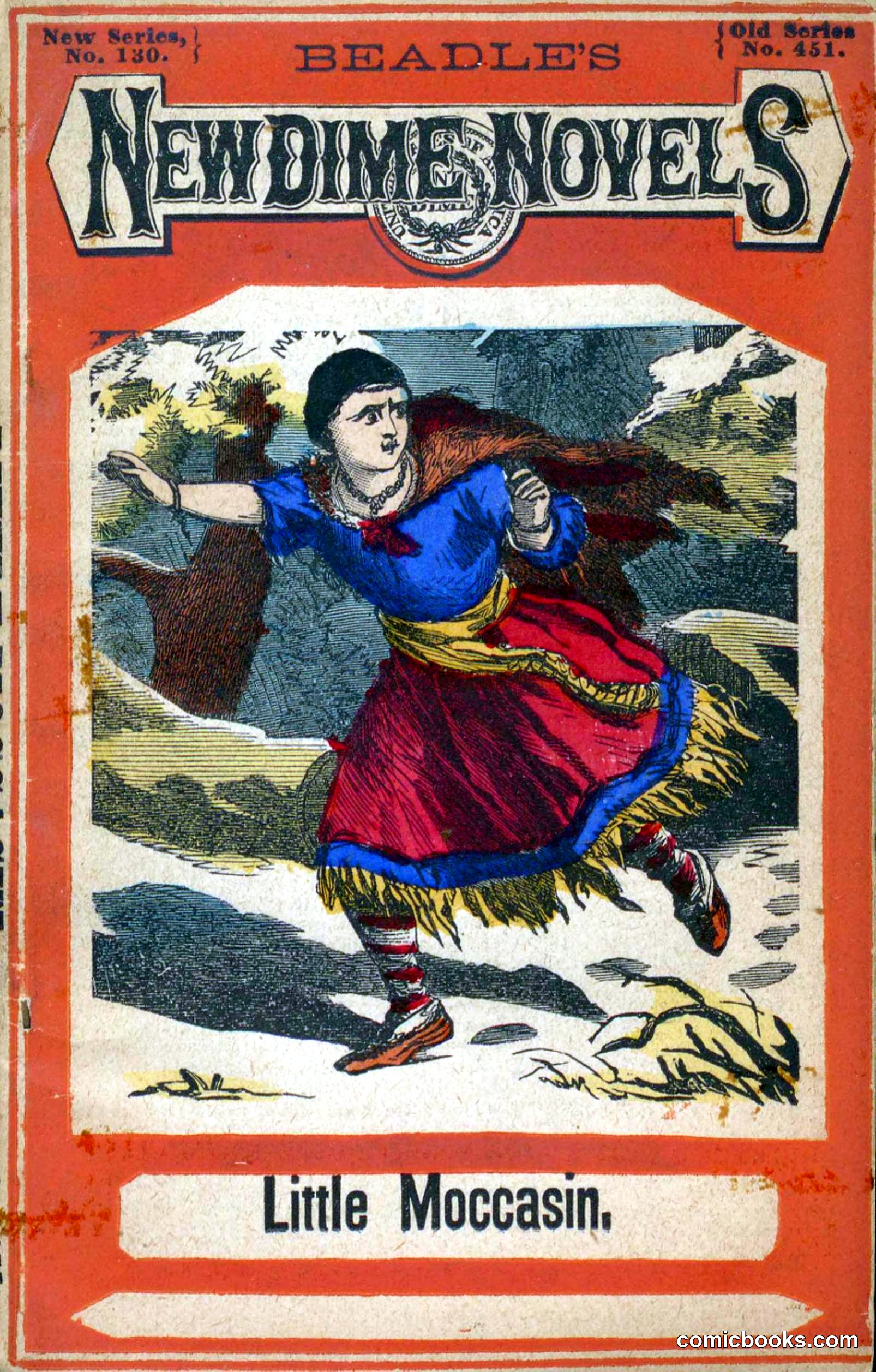 Beadle's New Dime Novels: Little Moccasin