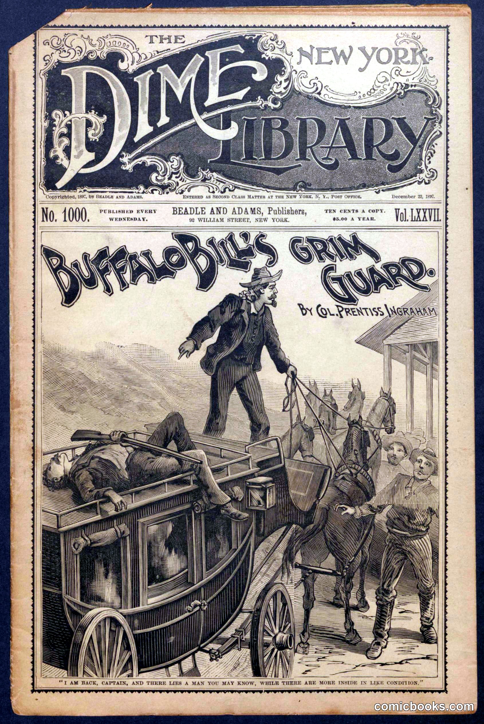 The New York Dime Library No. 1000