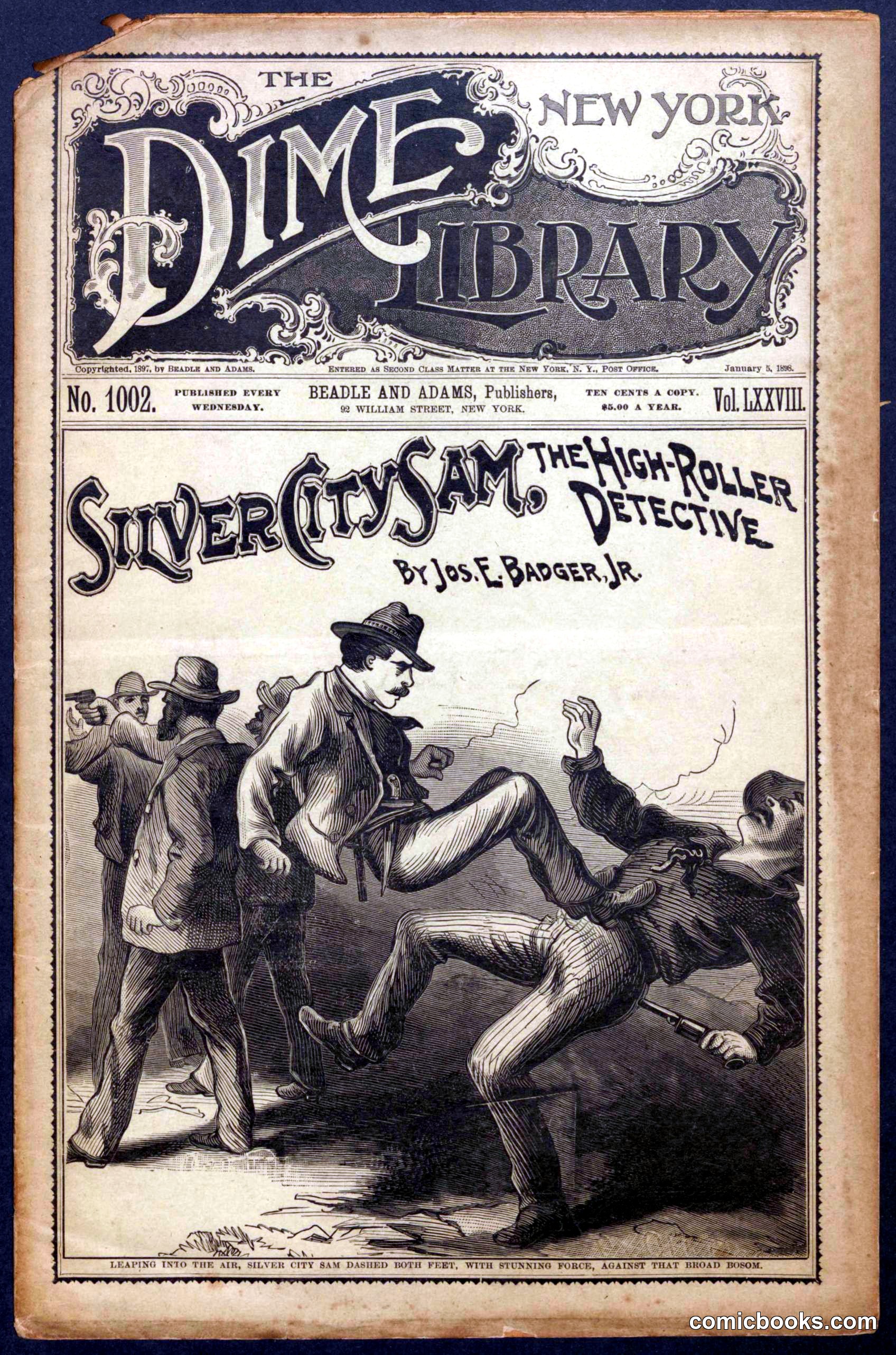 The New York Dime Library No. 1002