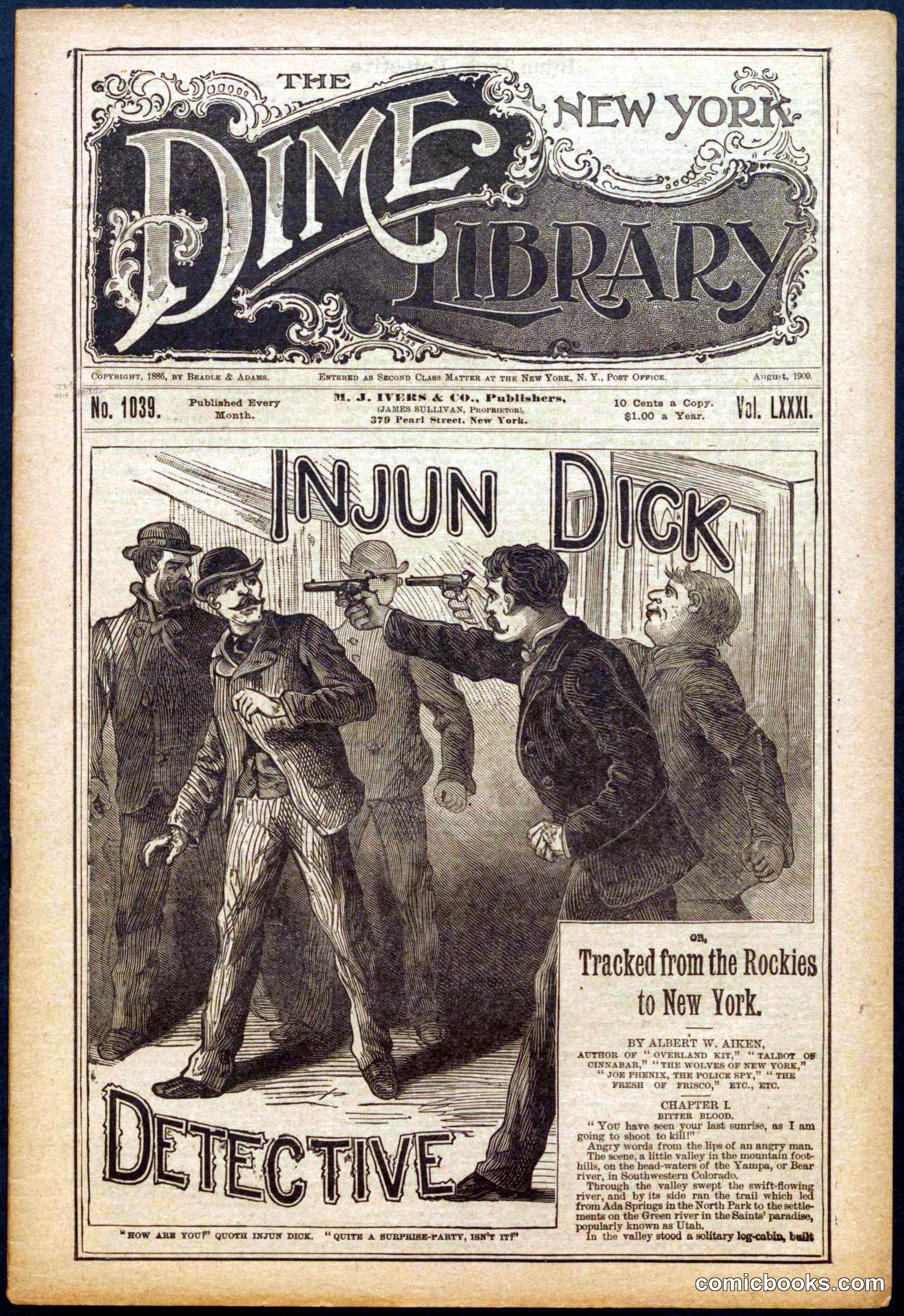 The New York Dime Library No. 1039