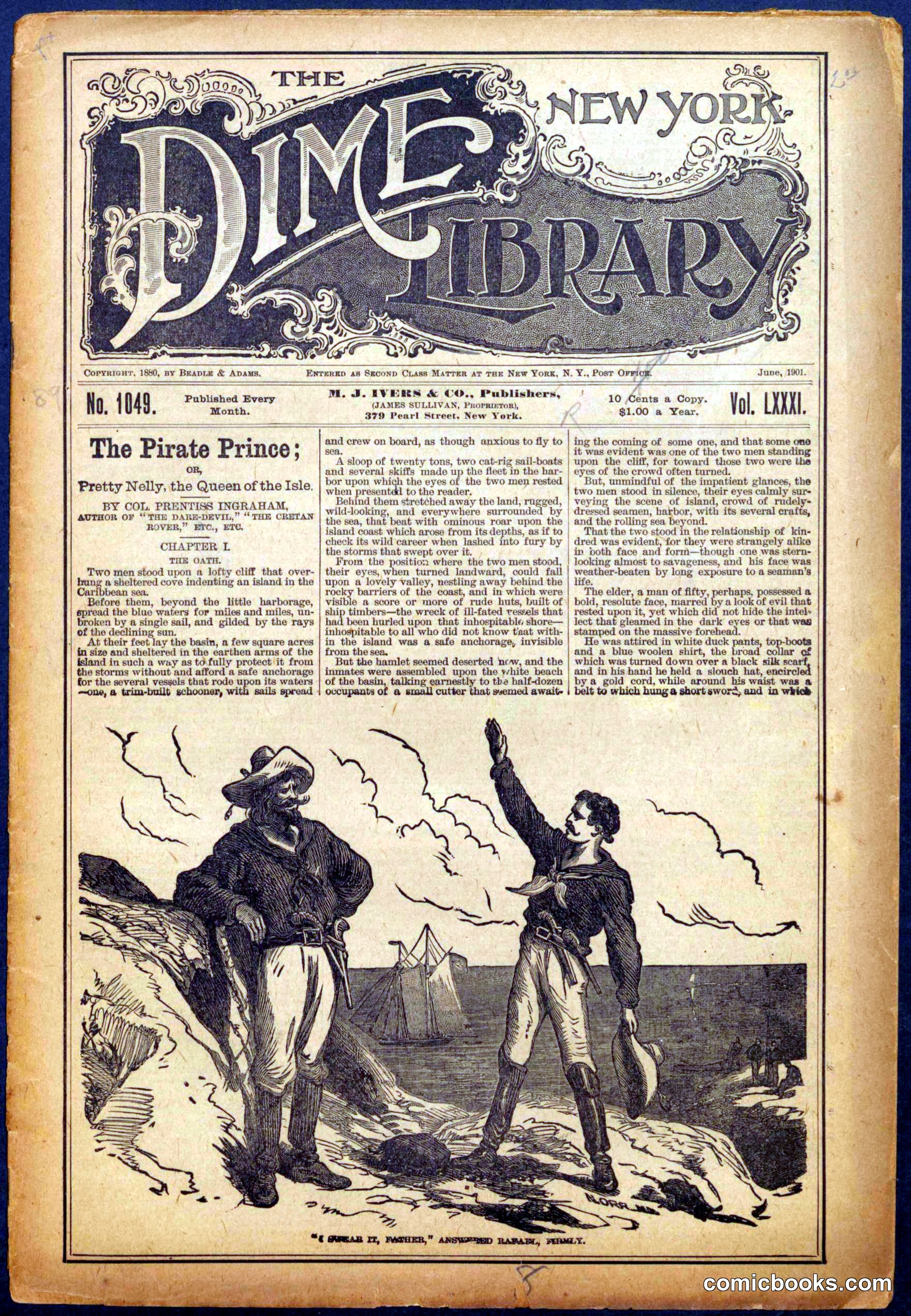 The New York Dime Library No. 1049