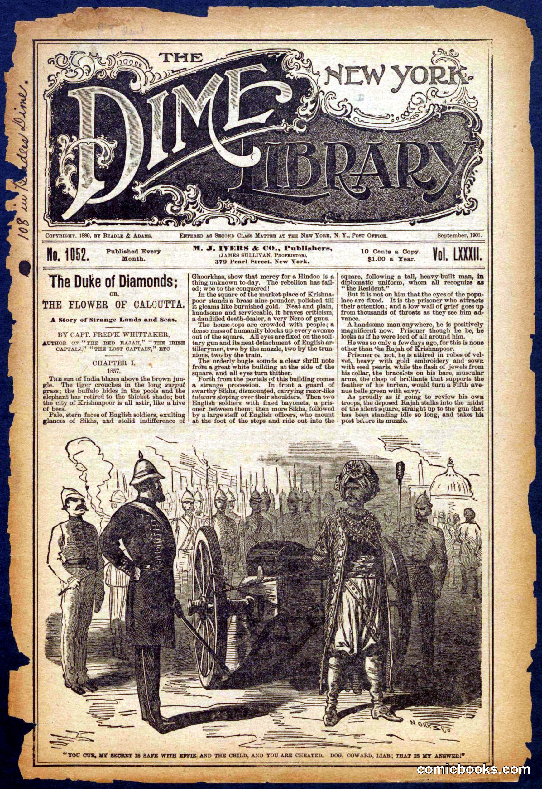 The Dime Library, No. 1052
