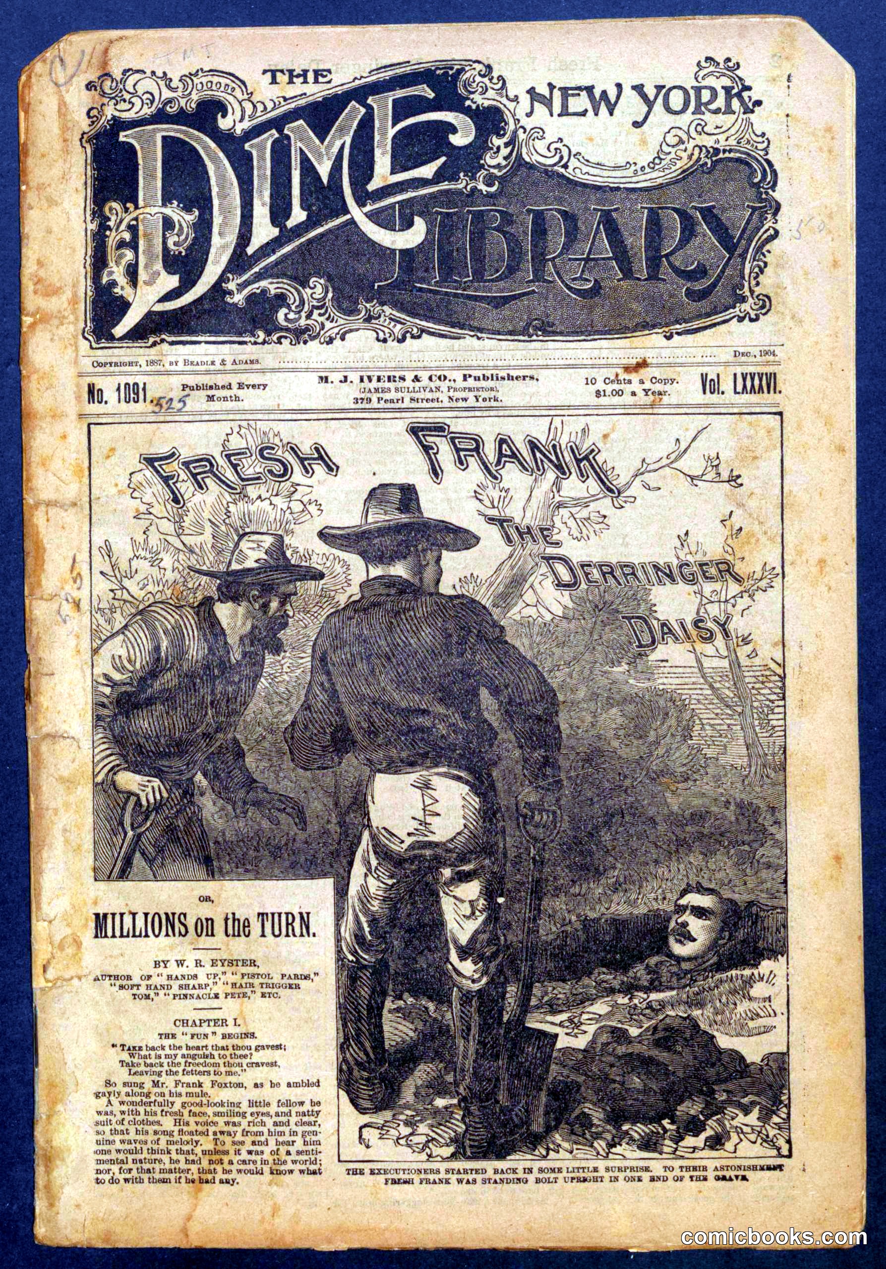 The New York Dime Library, No. 1091