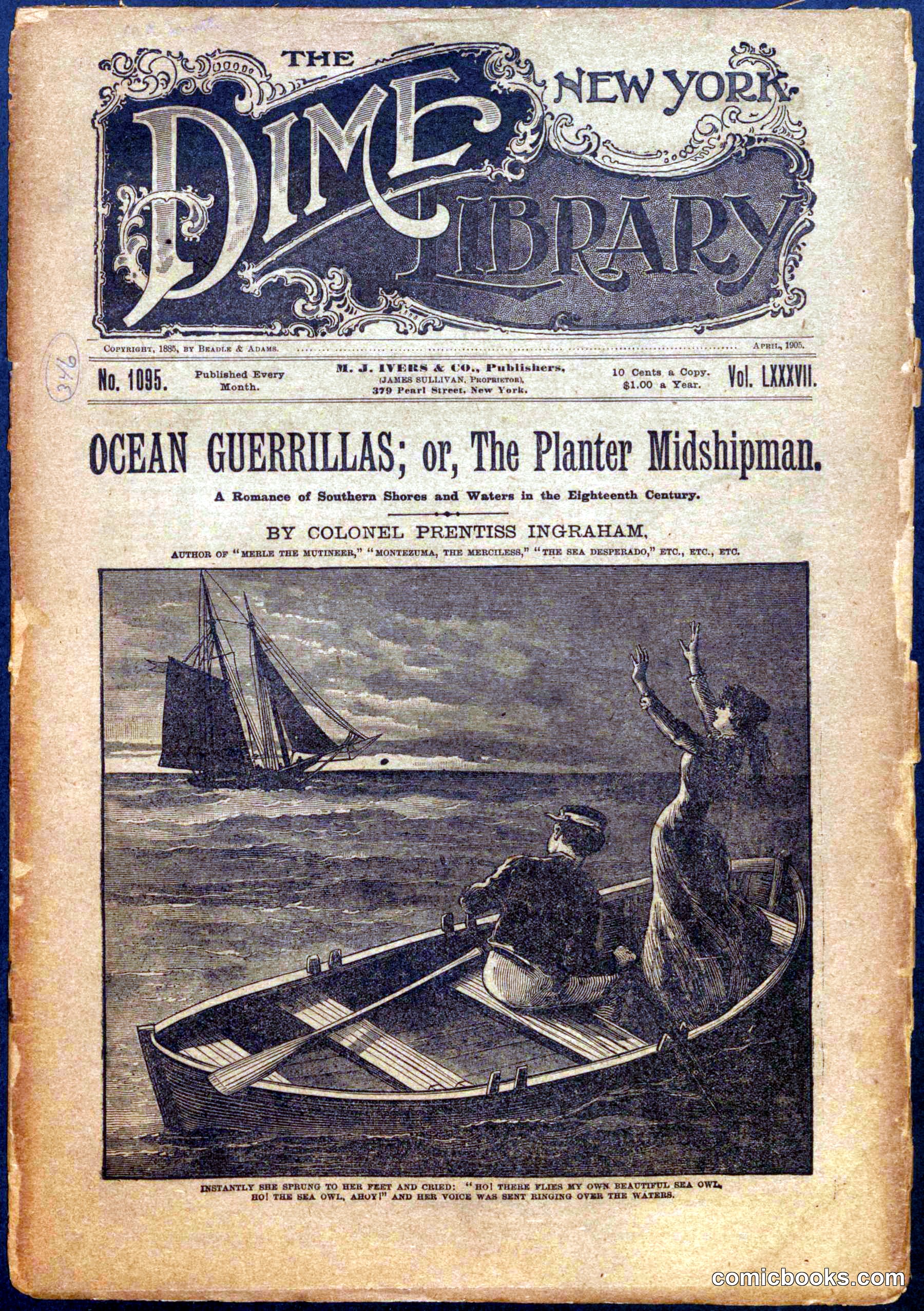 The New York Dime Library No. 1095