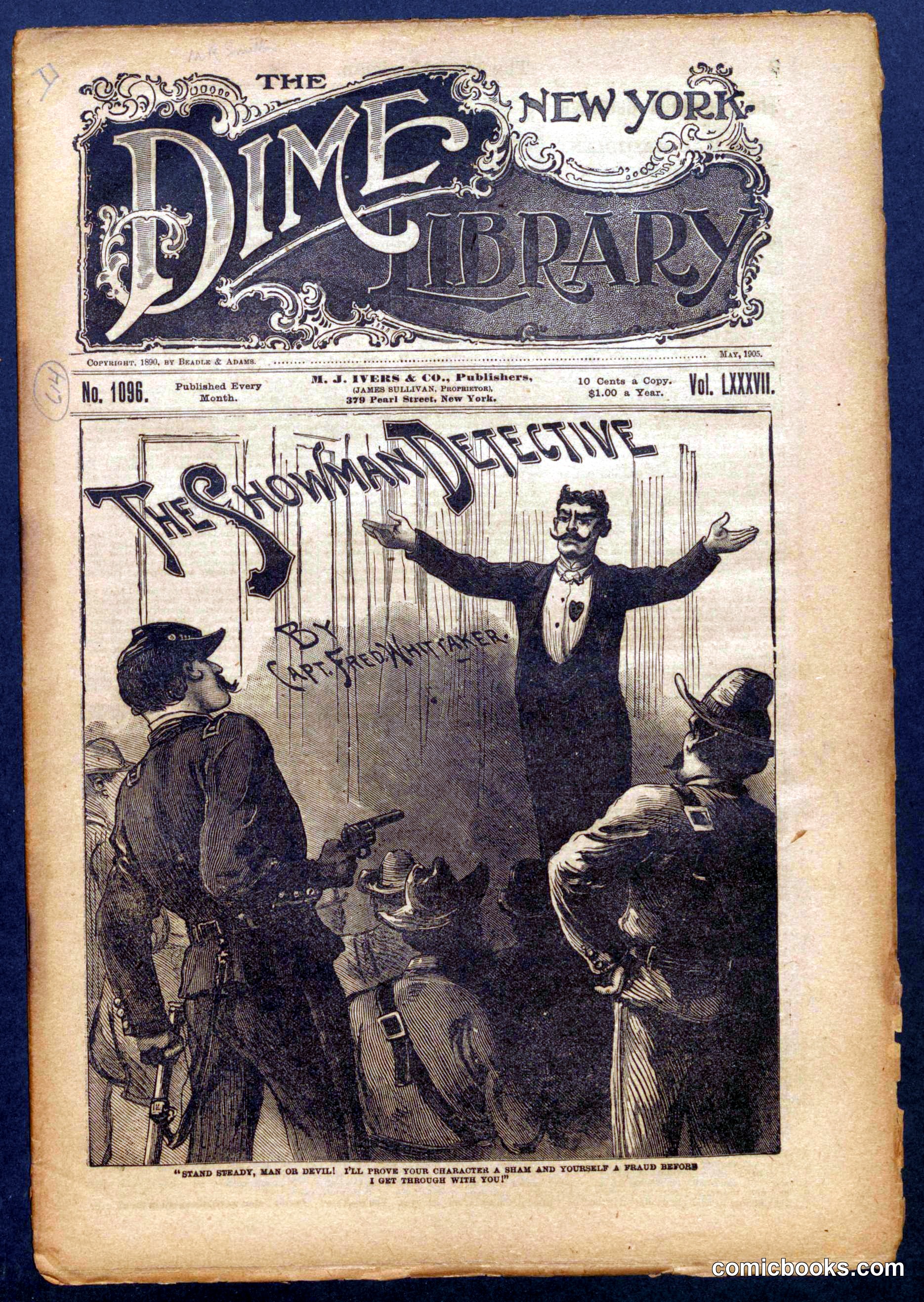 The New York Dime Library, No. 1096