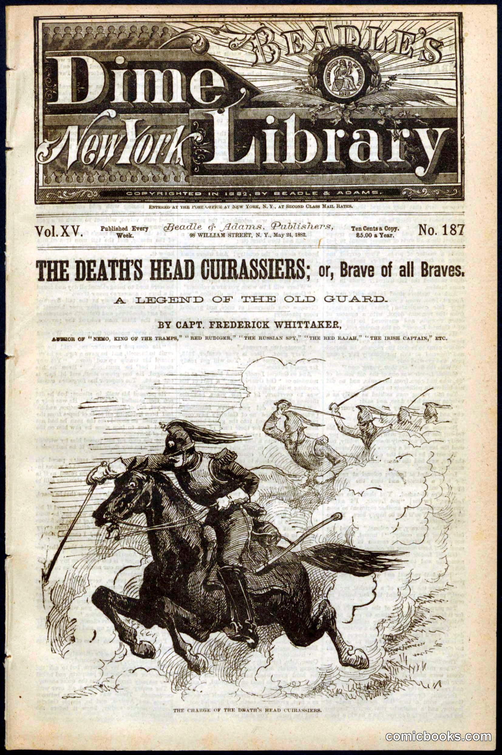 Beadle's Dime Library No. 187