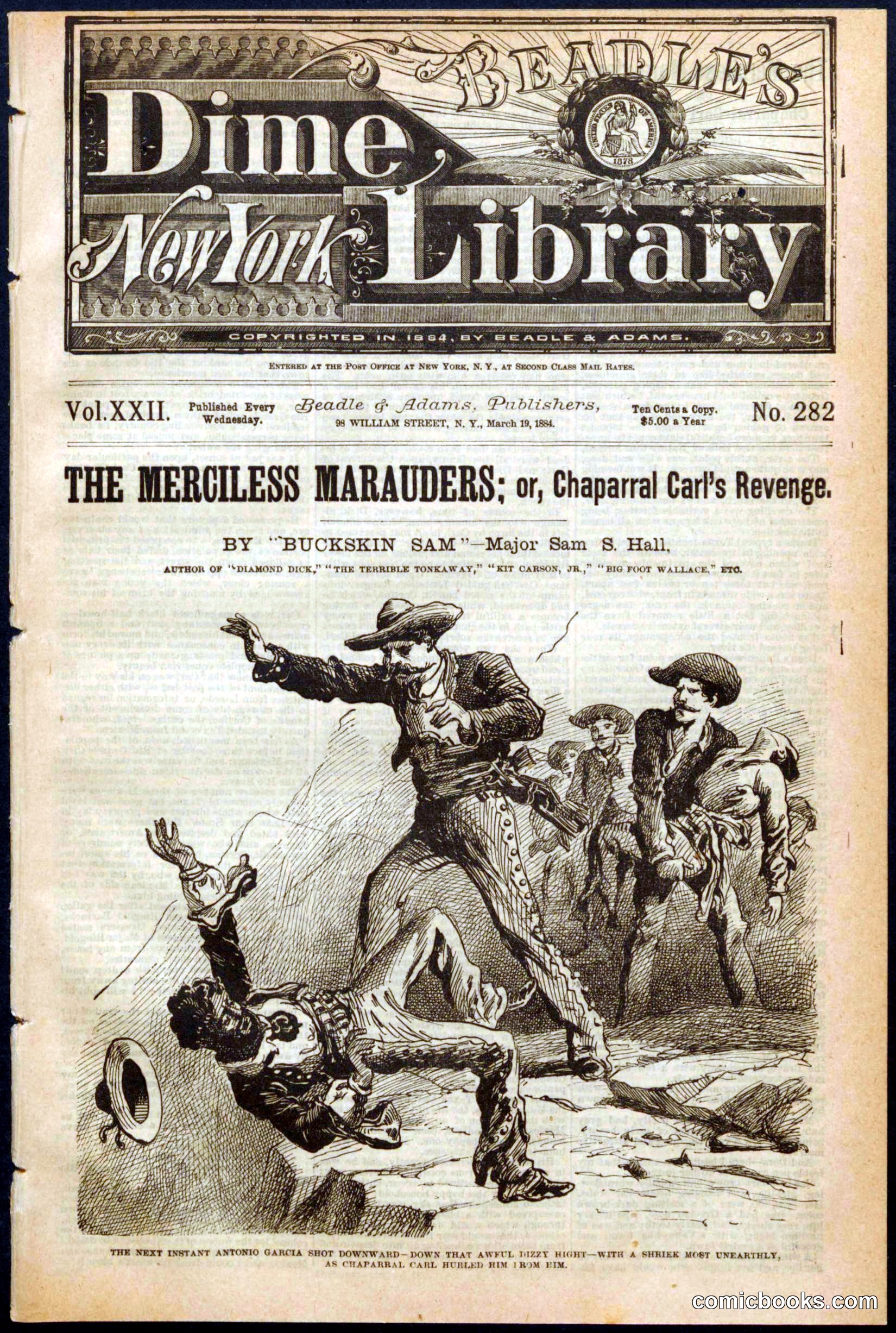 The Merciless Marauders; or, Chaparral Carl's Revenge