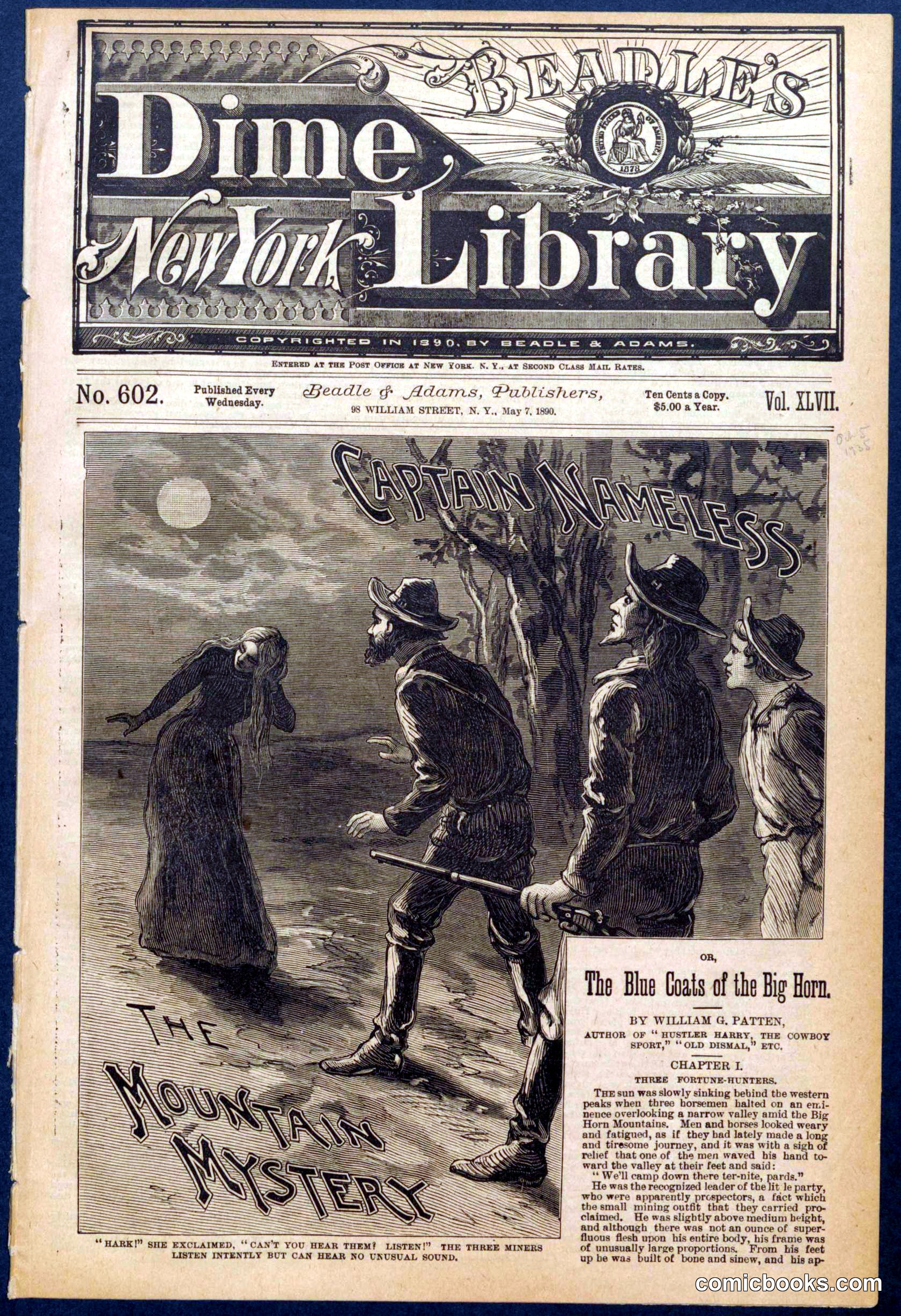Beadle's Dime Library No. 602