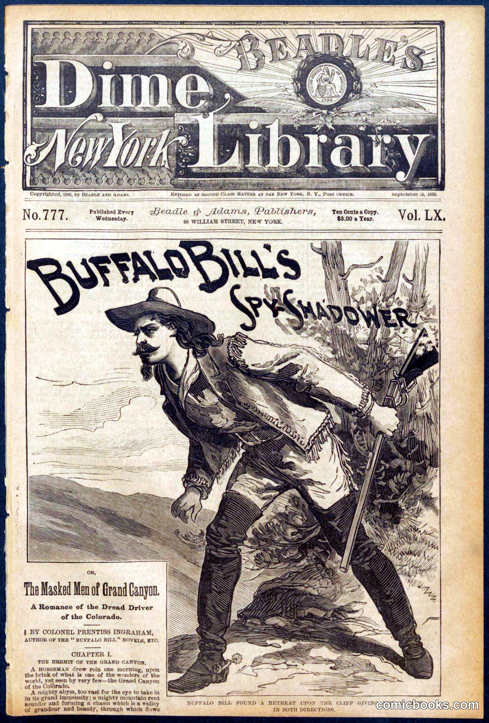 Beadle's New York Dime Library No. 777