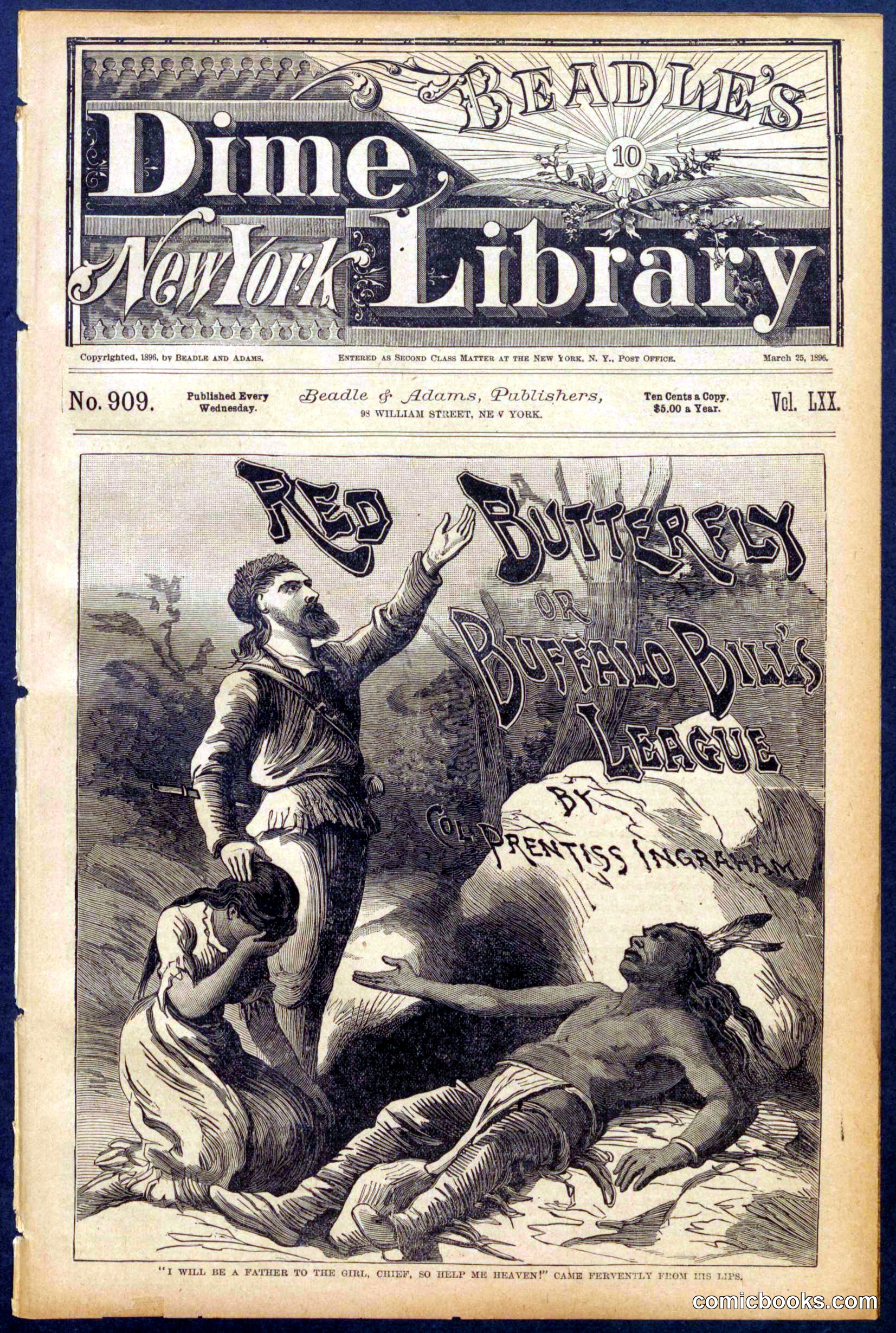 Beadle's Dime Library No. 909