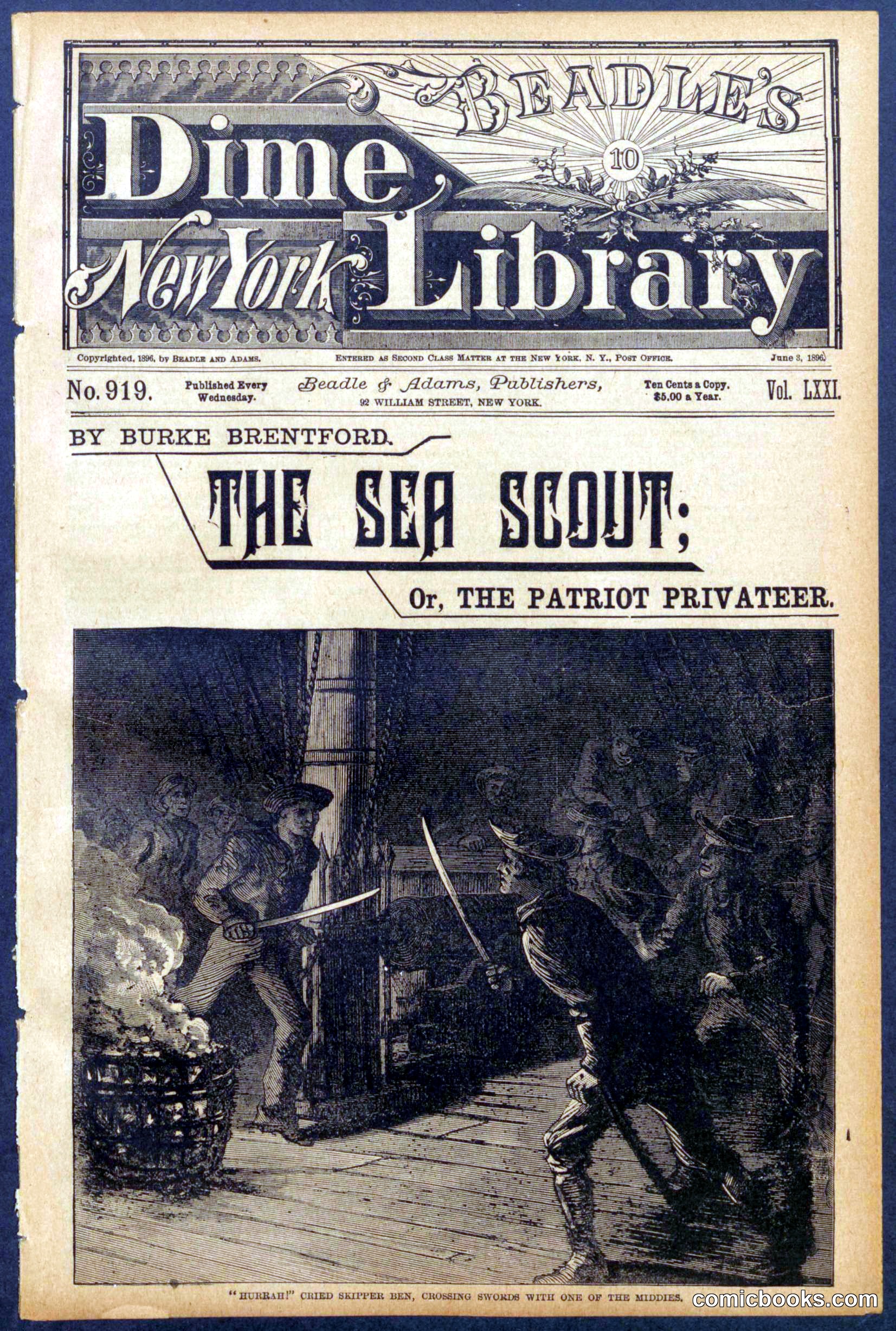 The Sea Scout: Or, The Patriot Privateer