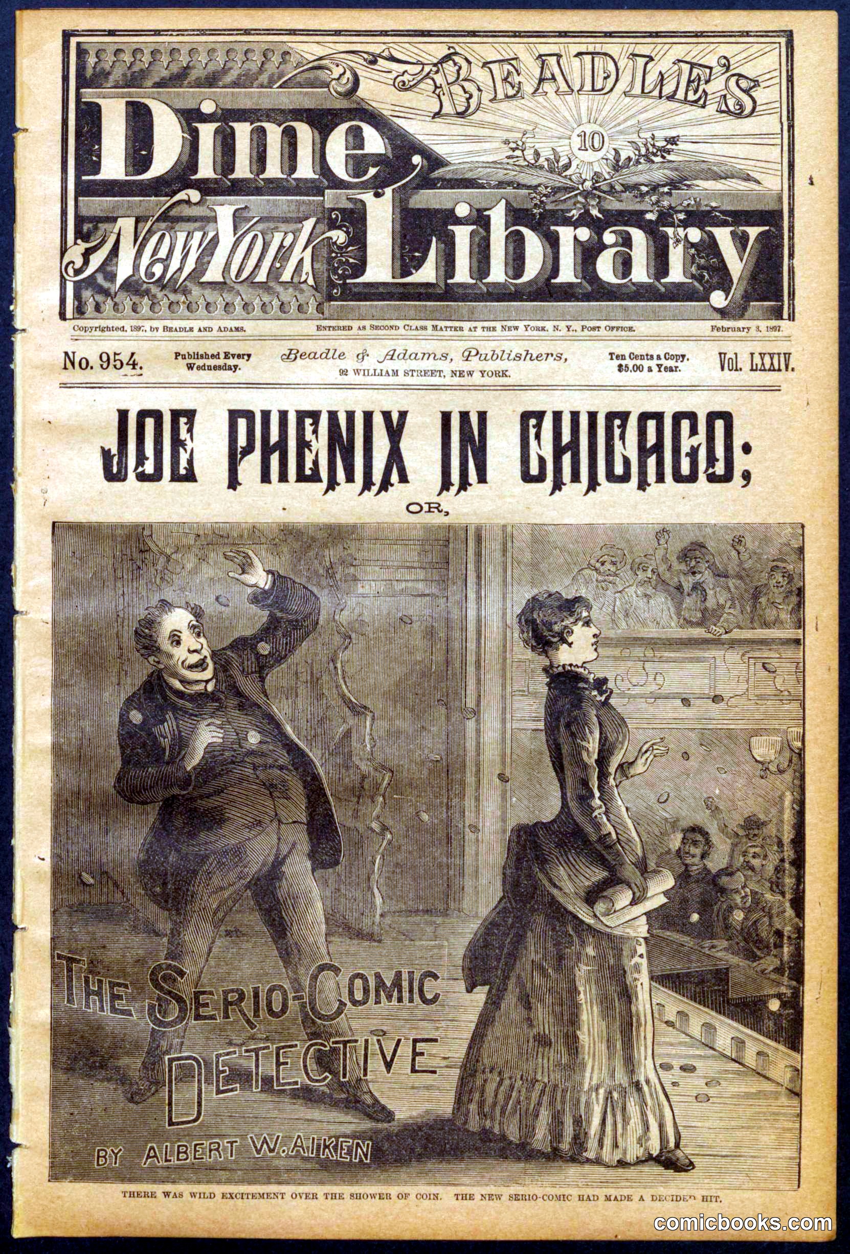 Beadle's Dime Library No. 954: Joe Phenix in Chicago