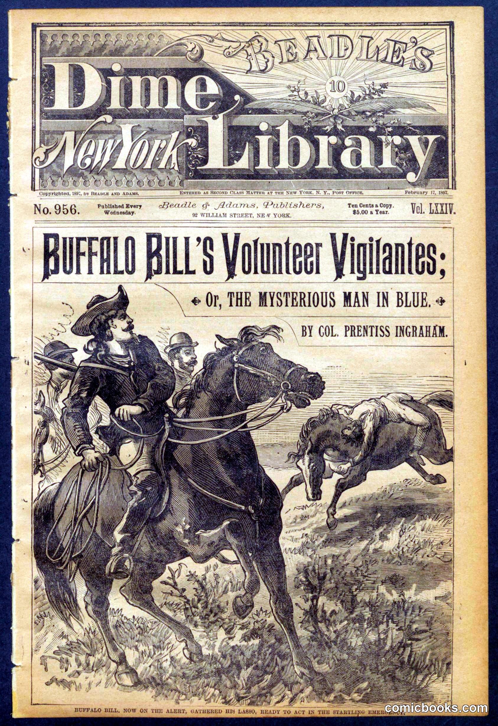 Beadle's Dime Library No. 956