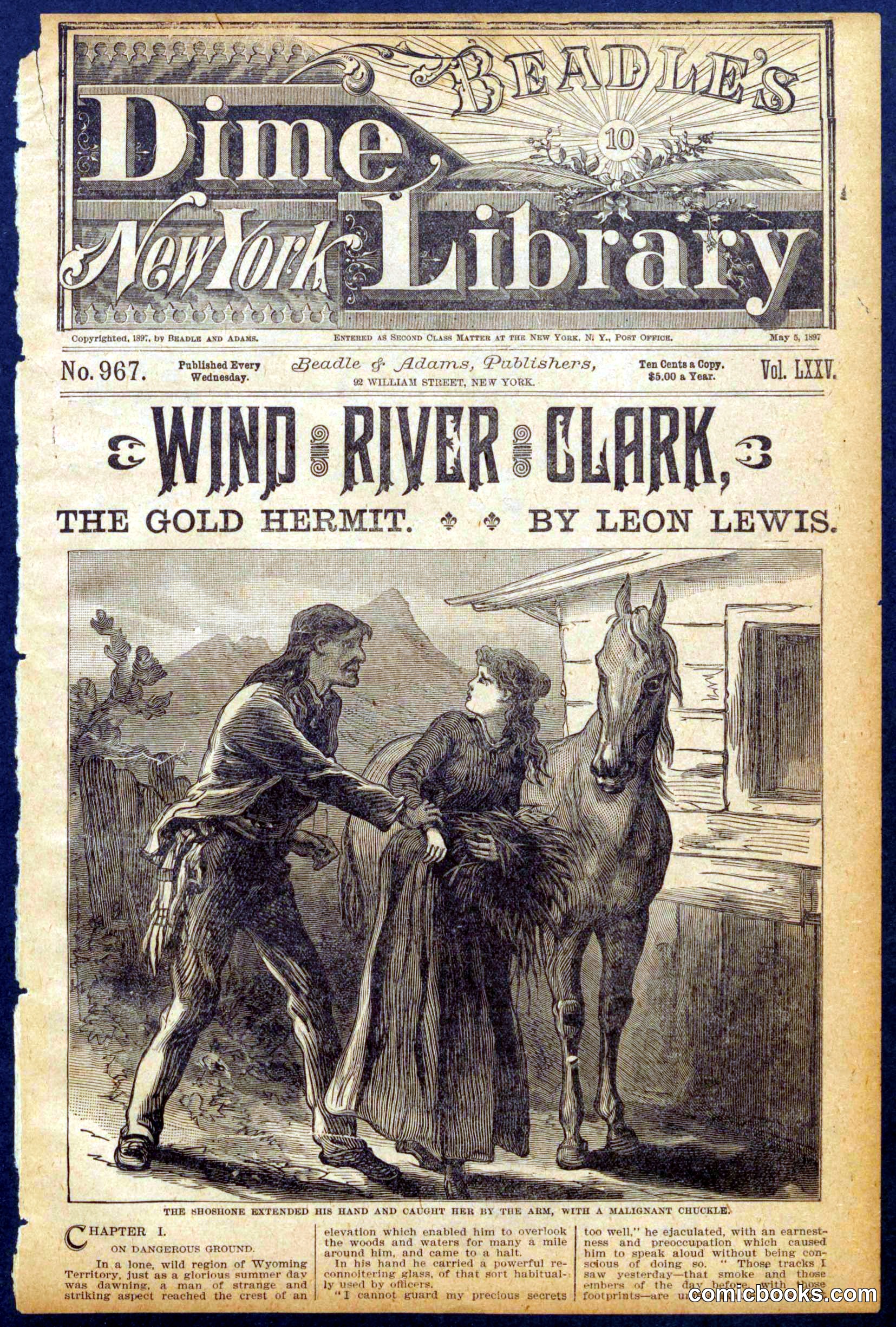 Beadle's Dime Library, No. 967