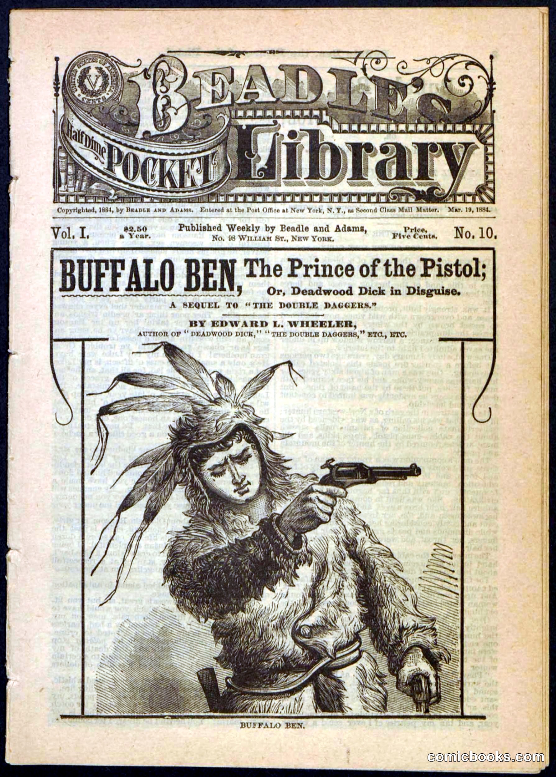 Beadle's Pocket Library, No. 10