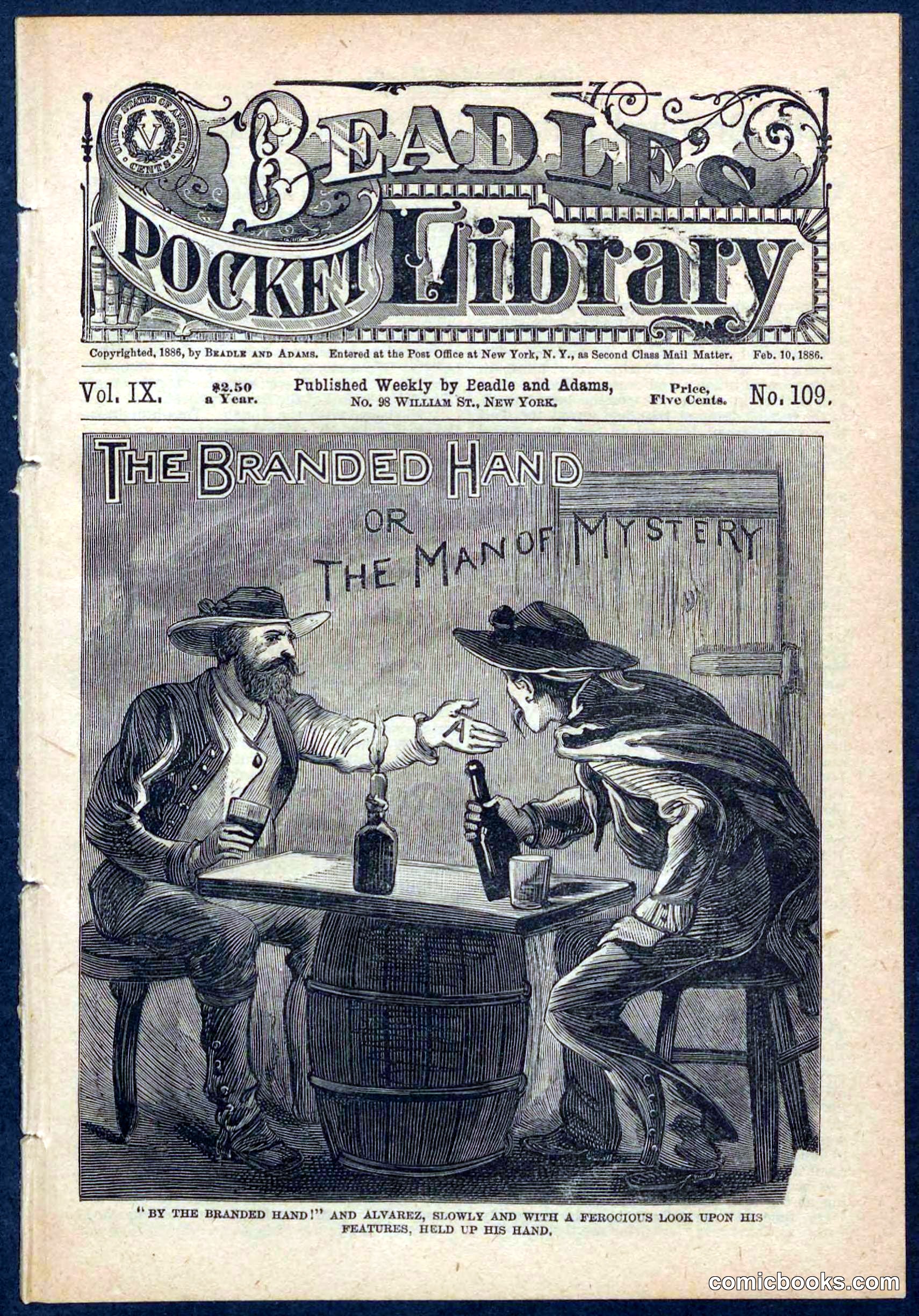 Beadle's Pocket Library No. 109