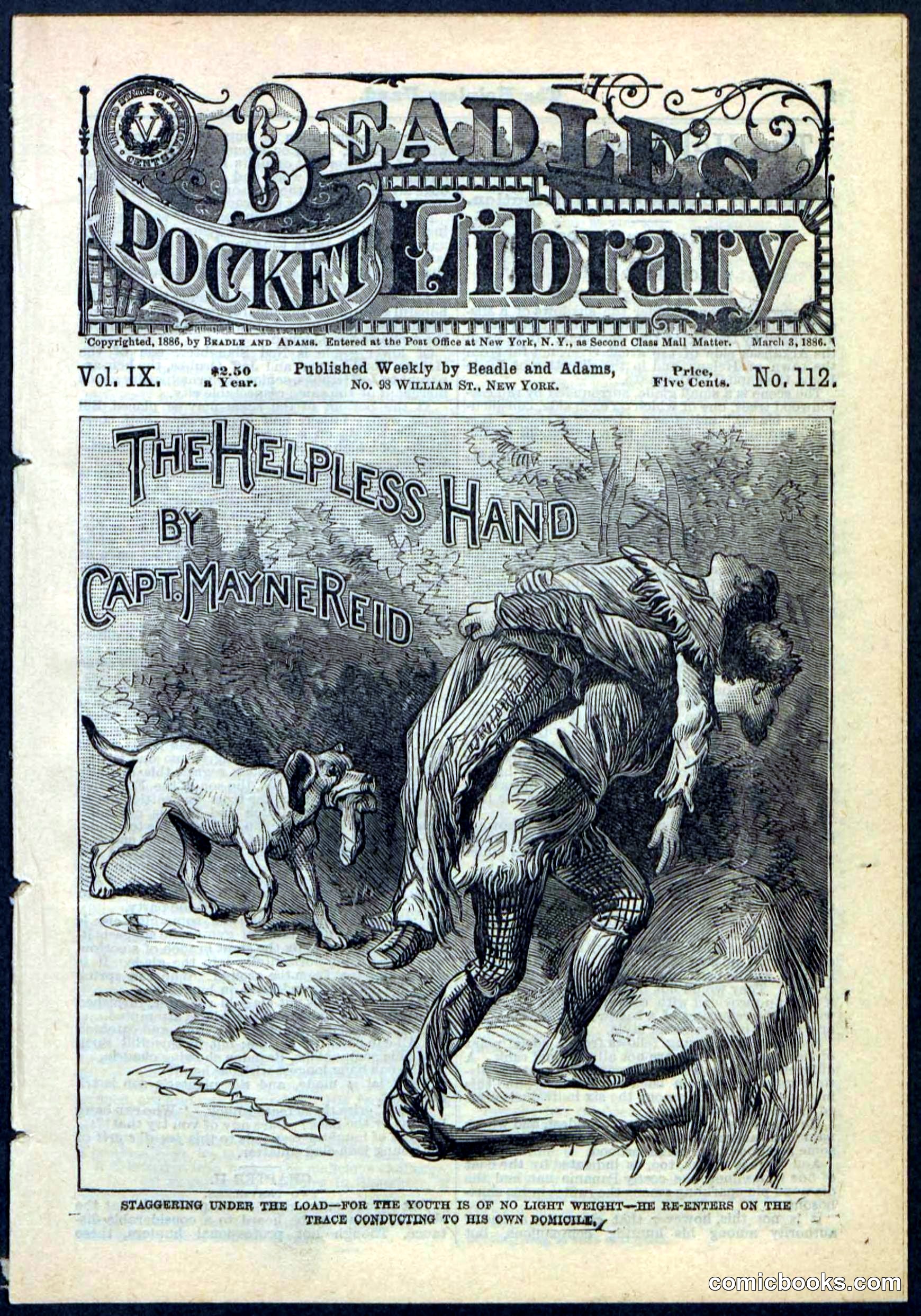 Beadle's Pocket Library, No. 112