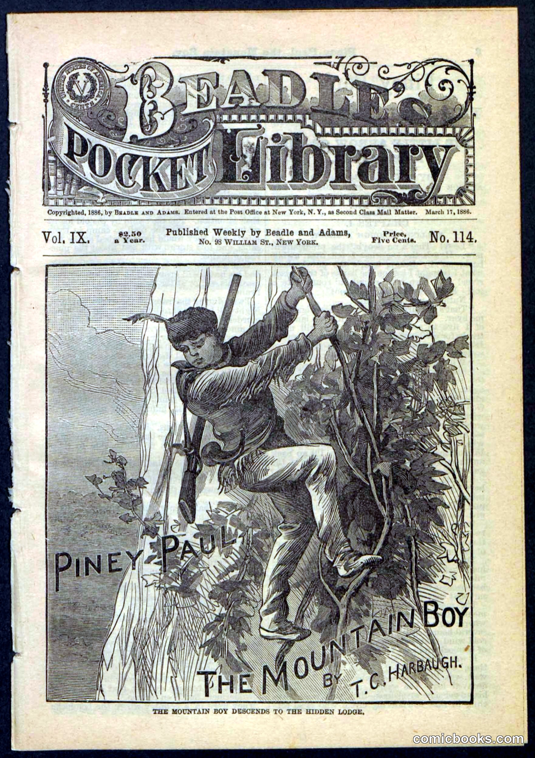 Beadle's Pocket Library No. 114