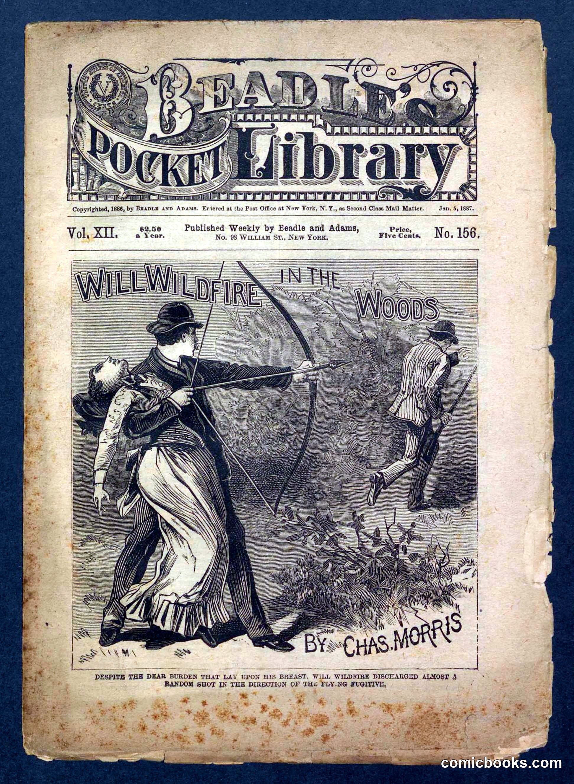 Beadle's Pocket Library No. 156