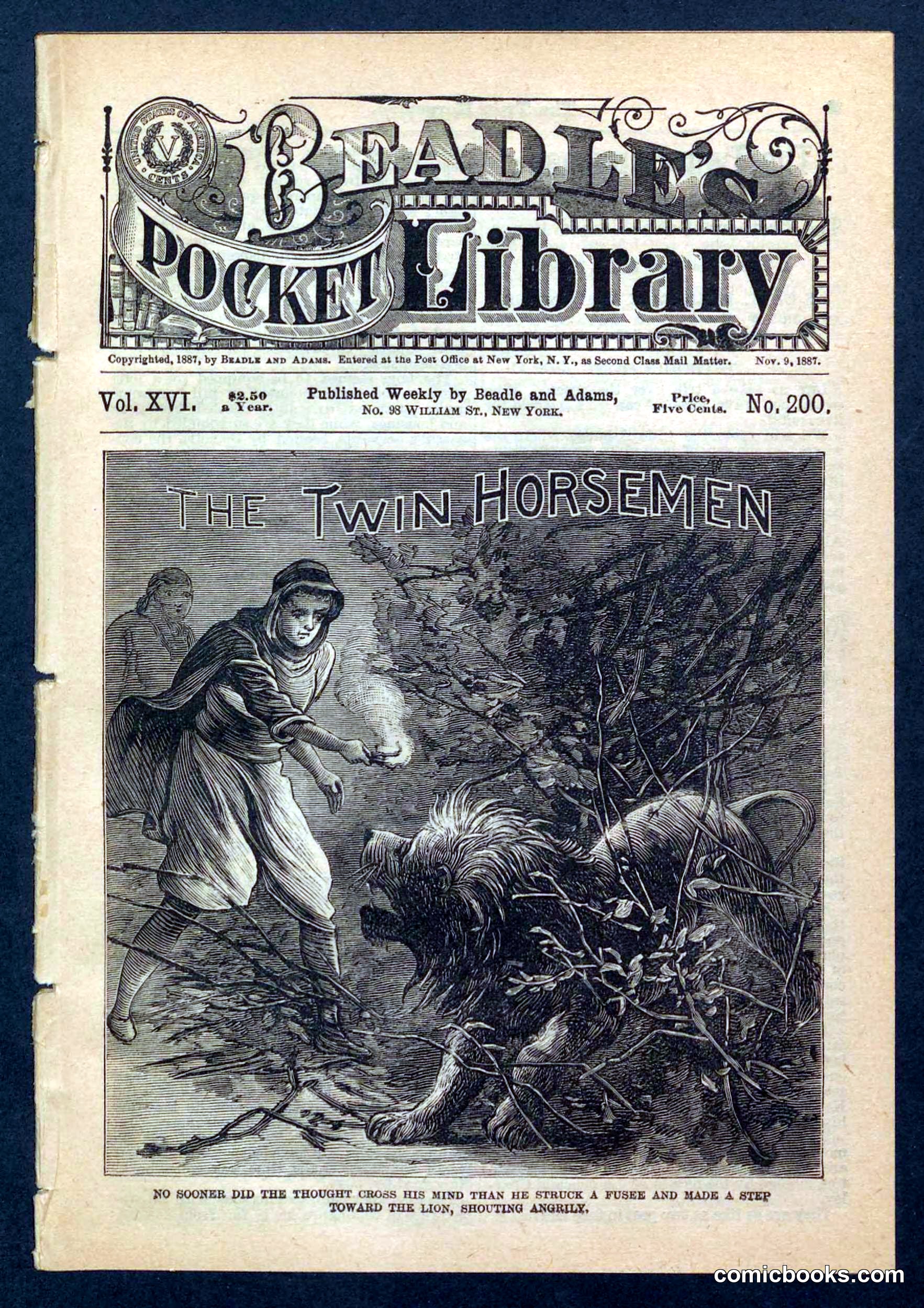 Beadle's Pocket Library, No. 200