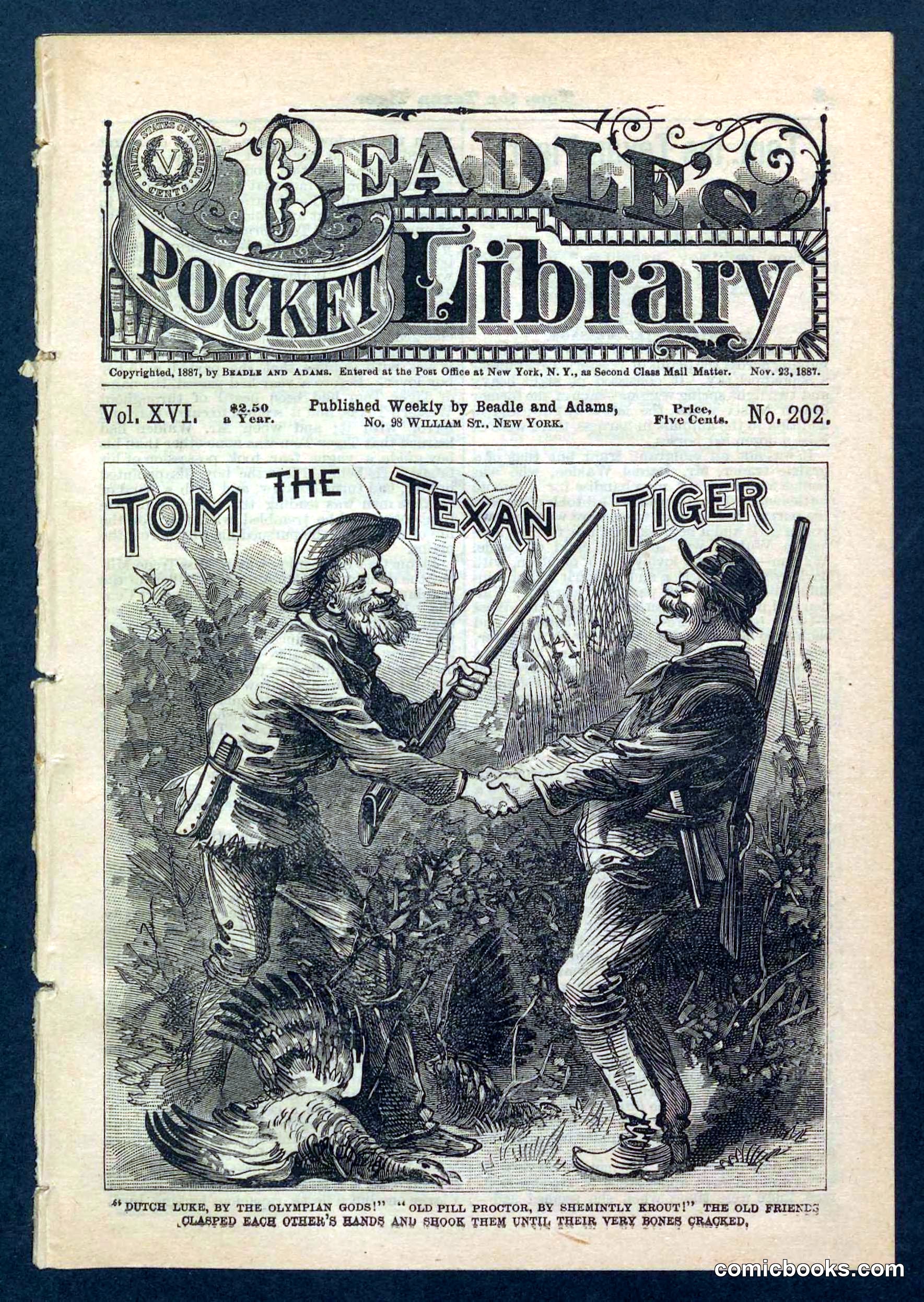 Beadle's Pocket Library No. 202