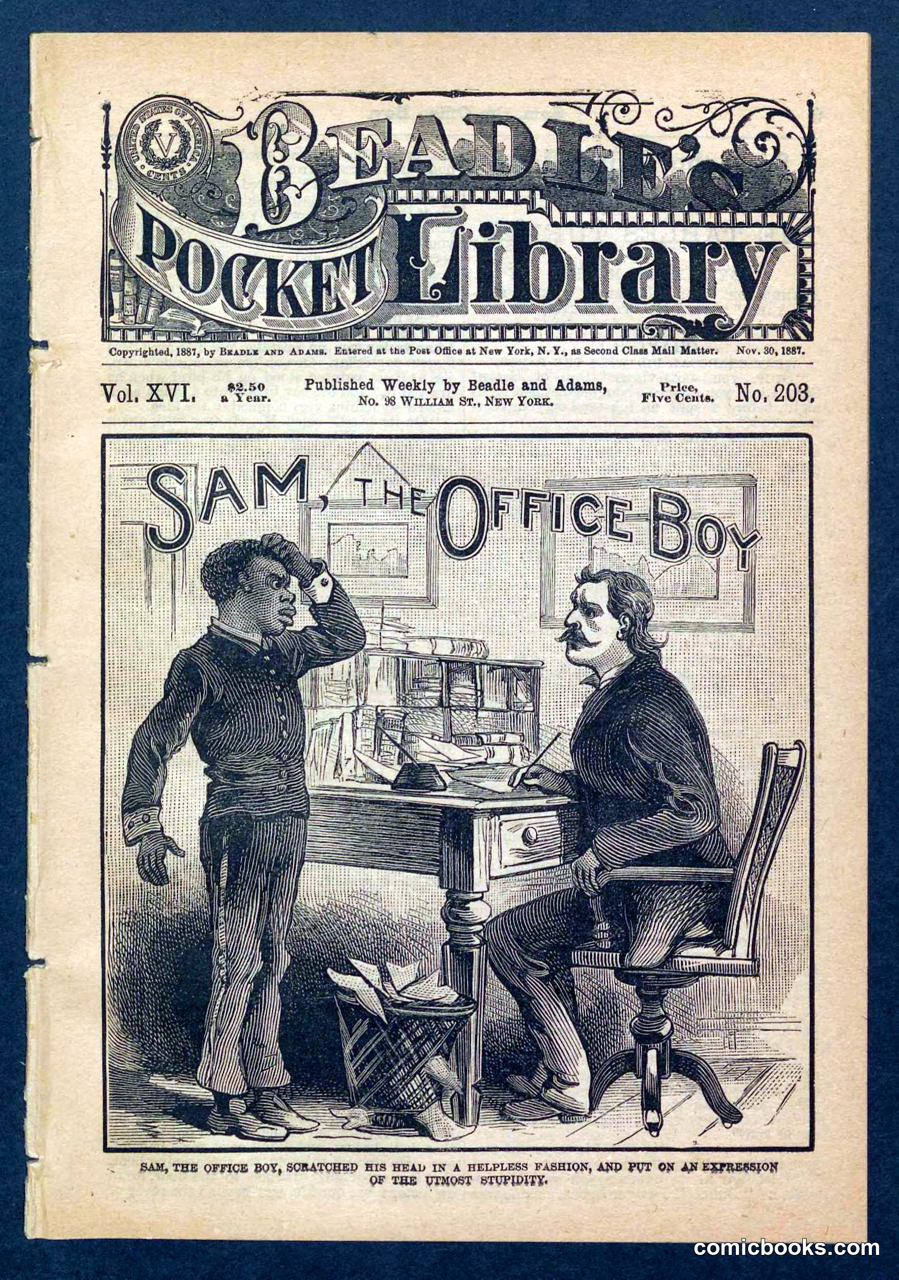 Beadle's Pocket Library, No. 203