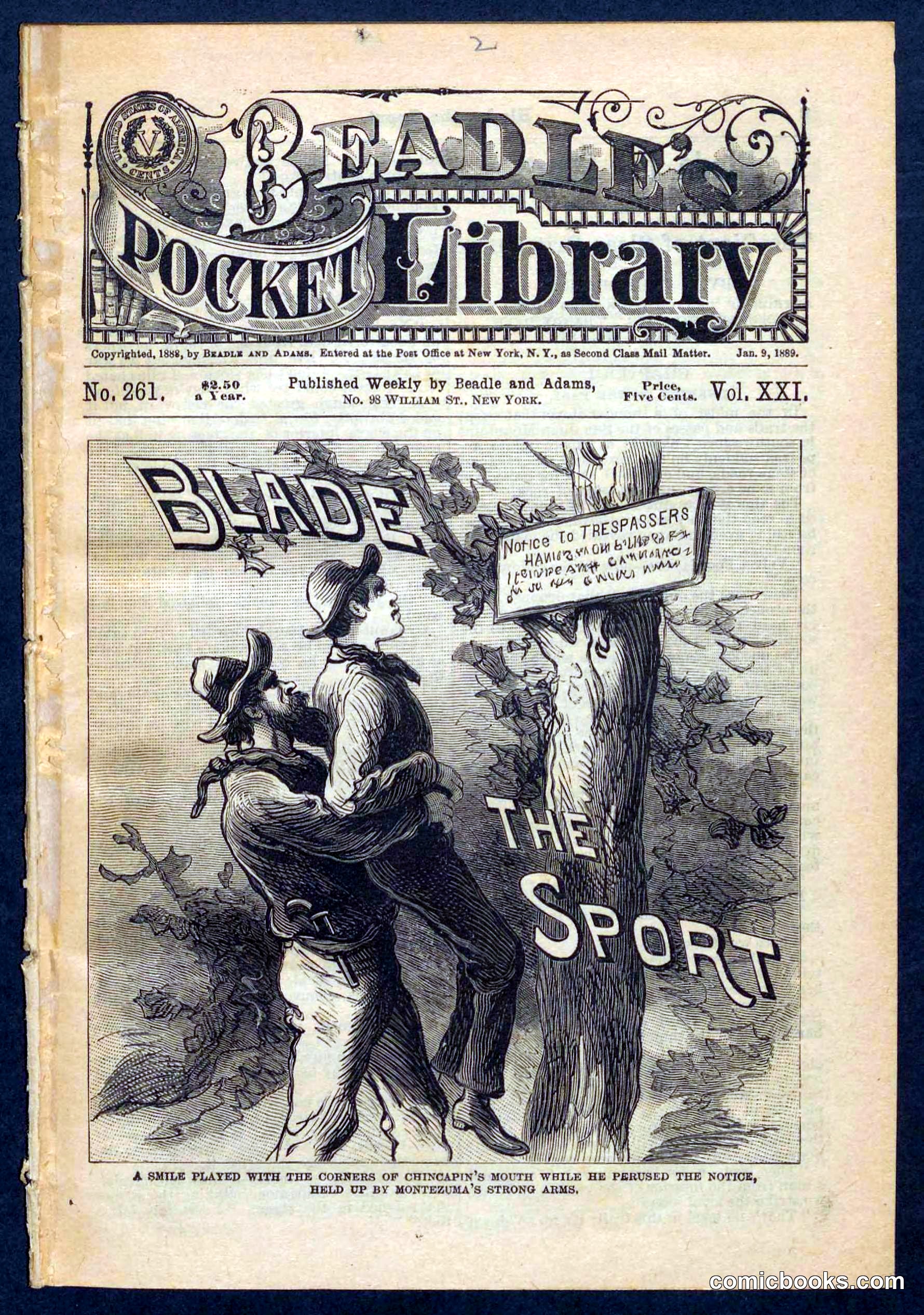 Beadle's Pocket Library No. 261