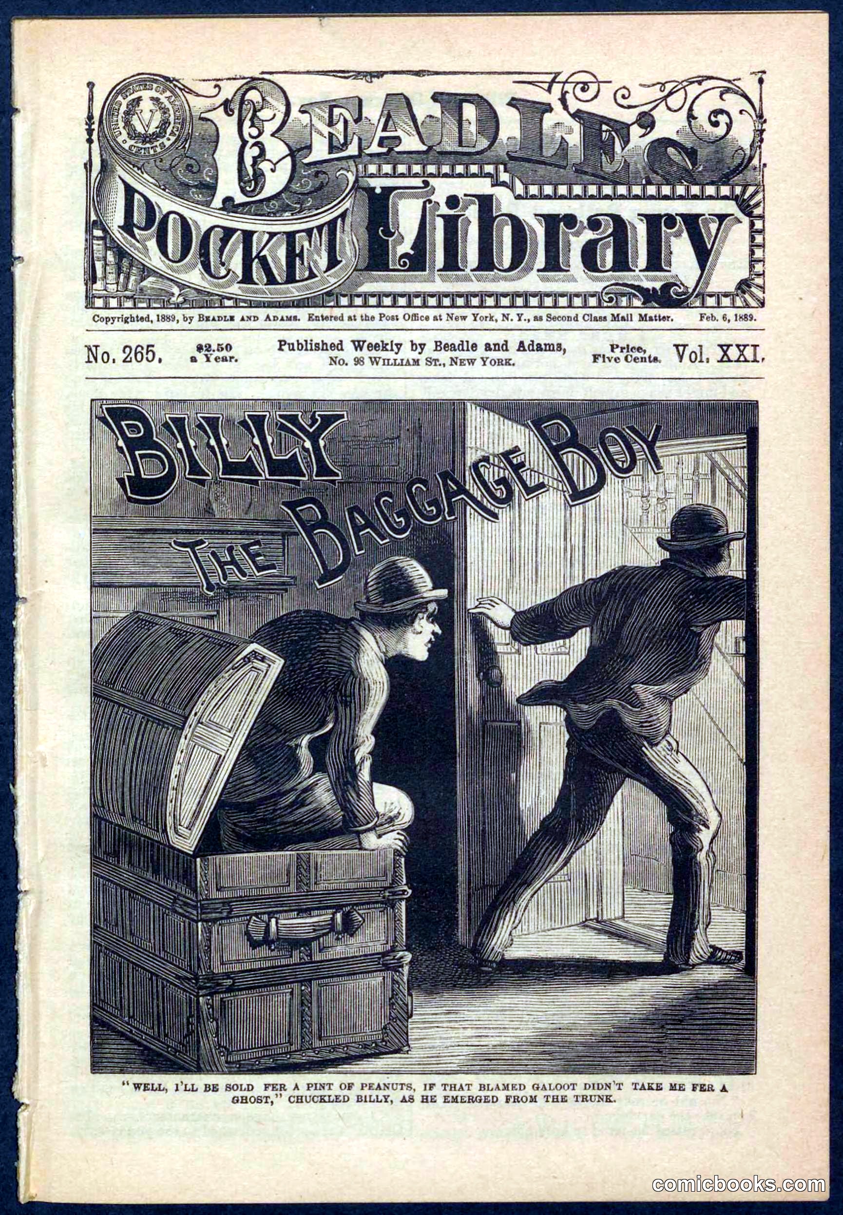 Beadle's Pocket Library No. 265