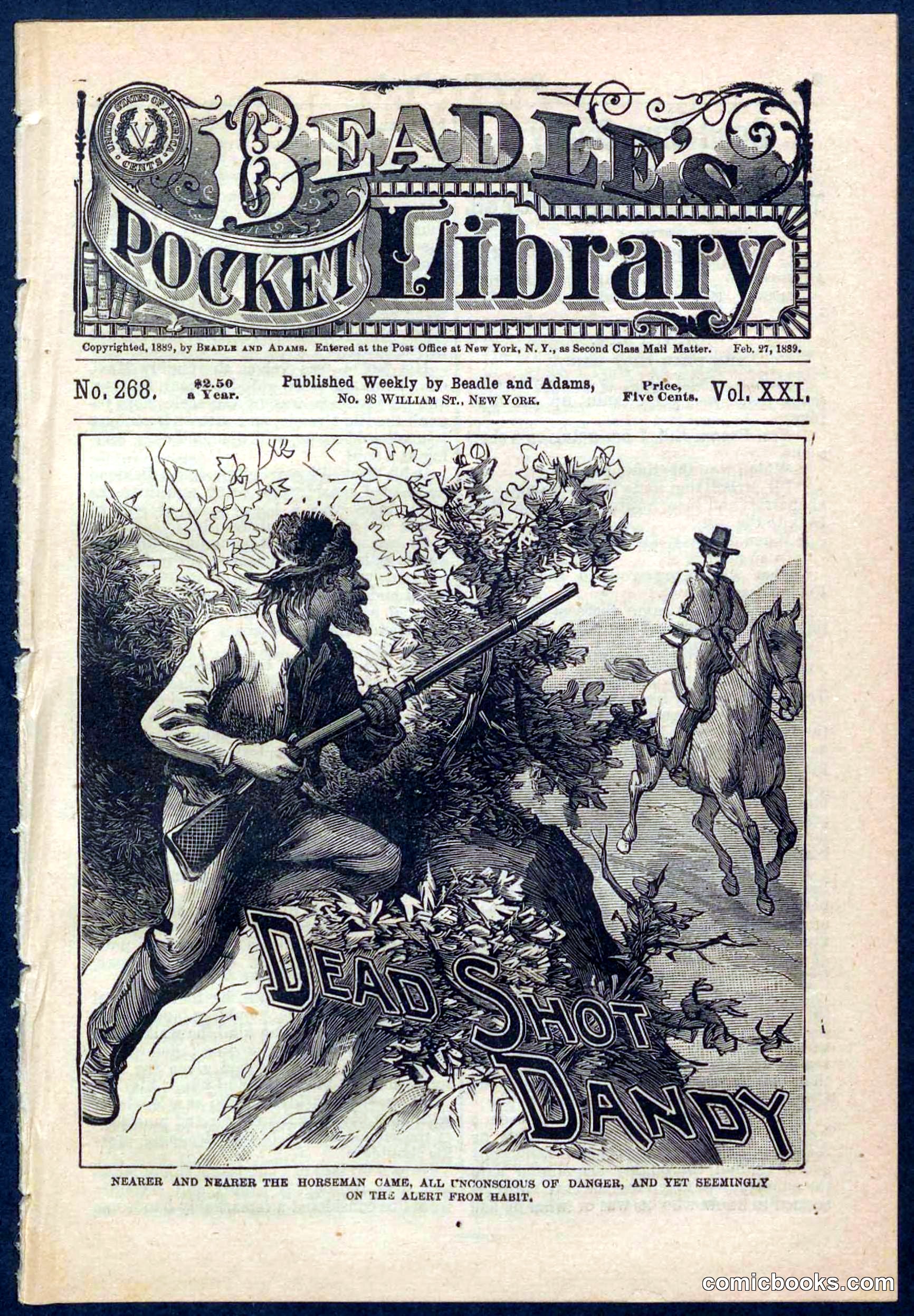 Beadle's Pocket Library No. 268