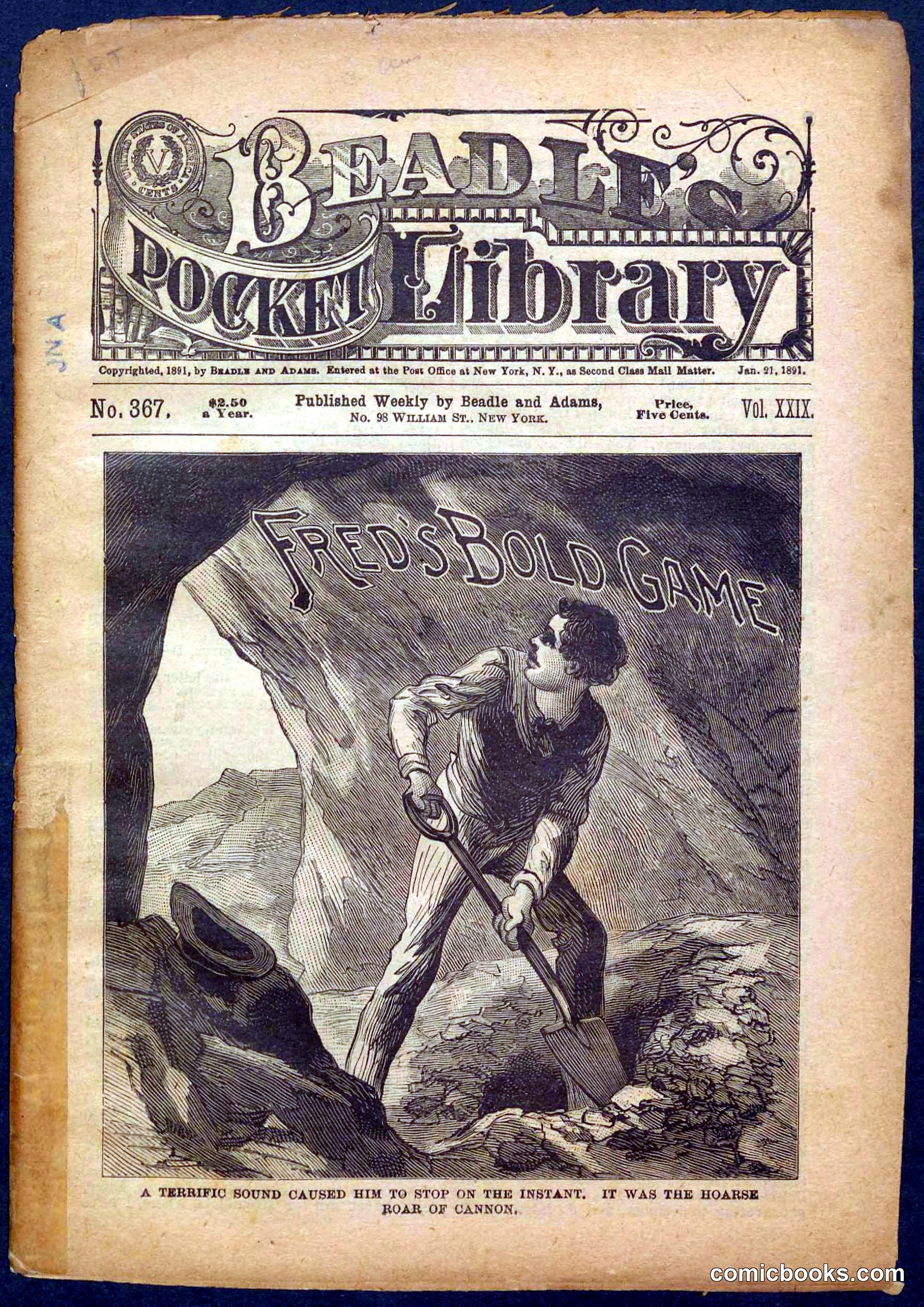 Beadle's Pocket Library, No. 367