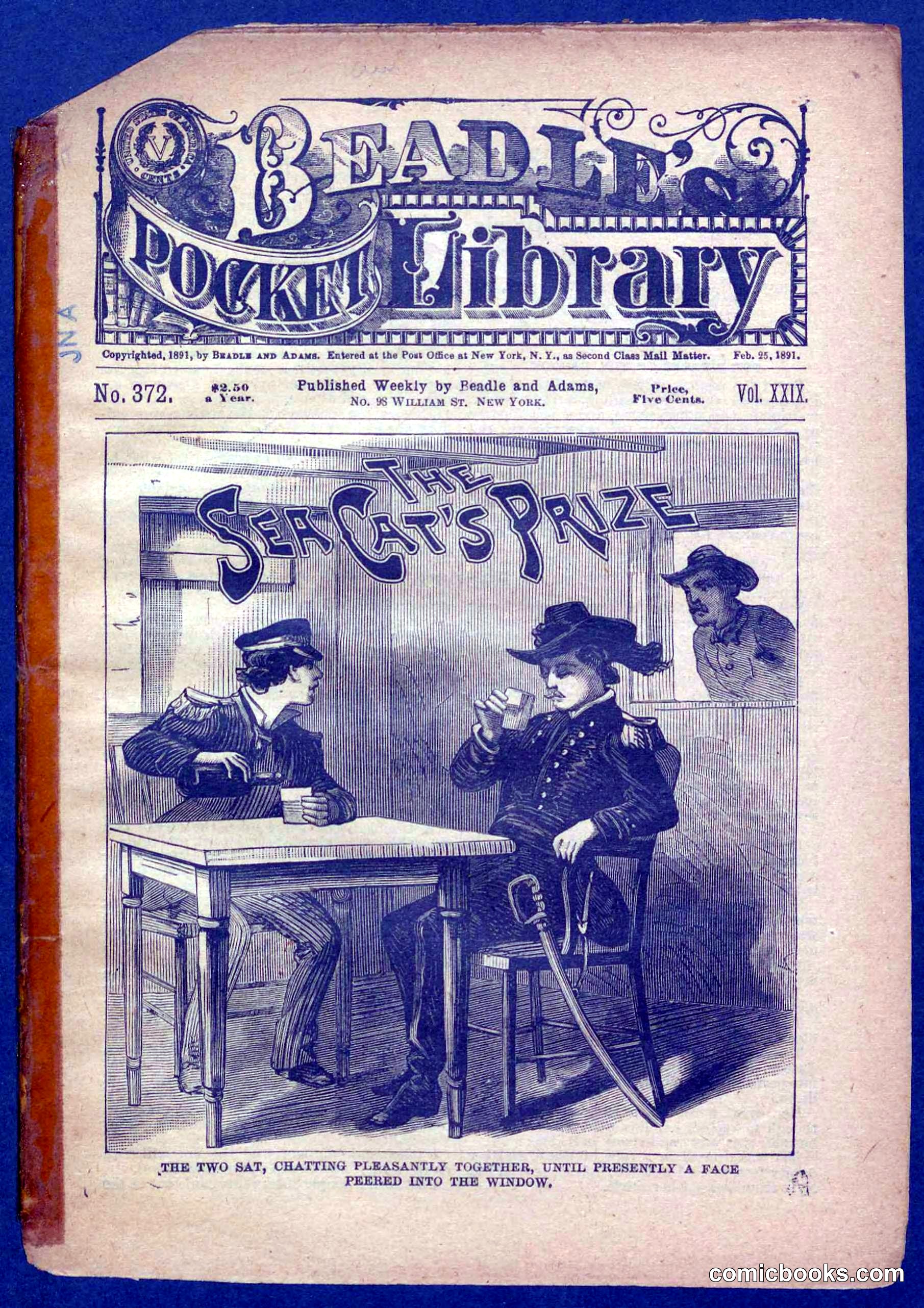 Beadle's Pocket Library No. 372