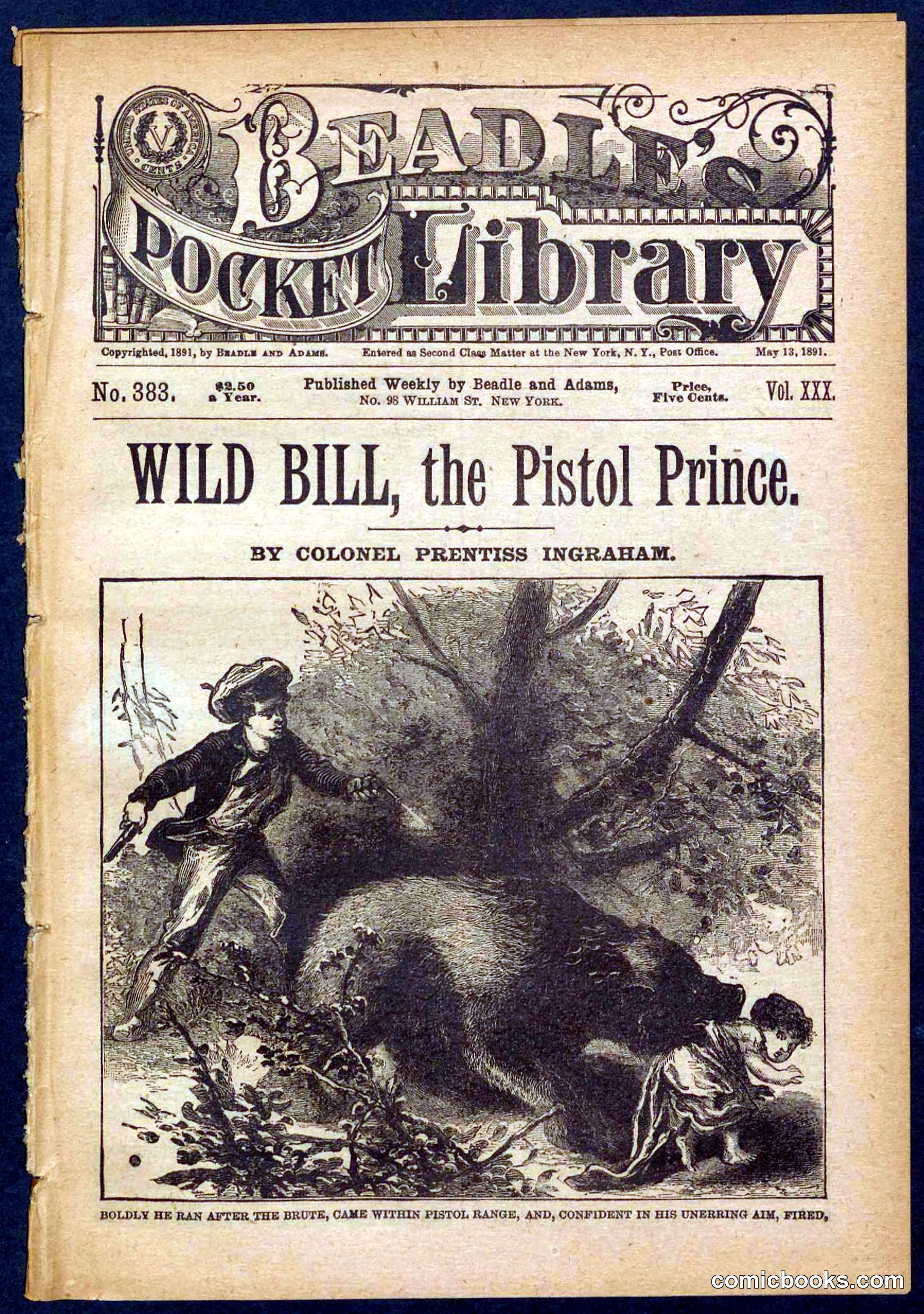 Beadle's Pocket Library No. 383