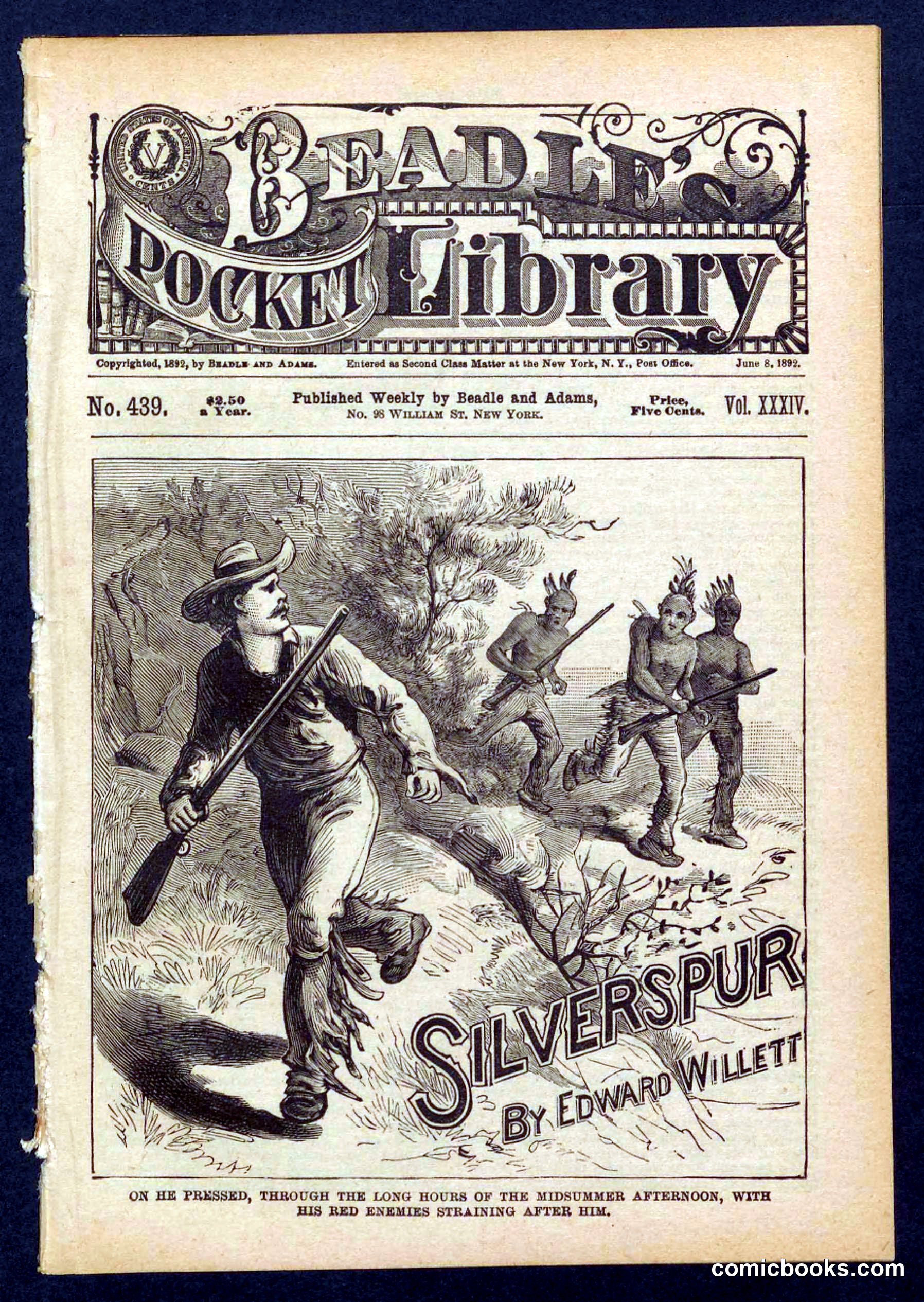 Beadle's Pocket Library No. 439