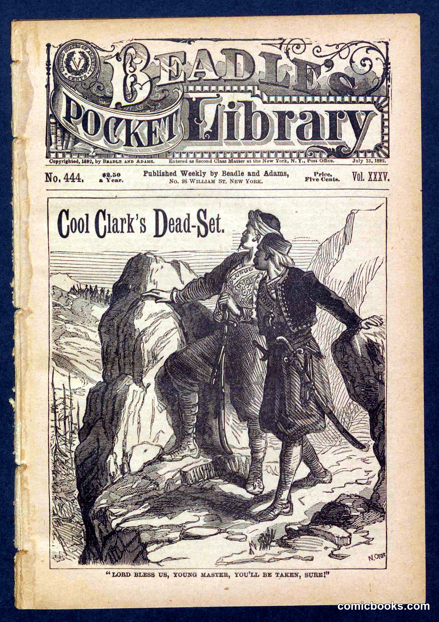 Beadle's Pocket Library No. 444
