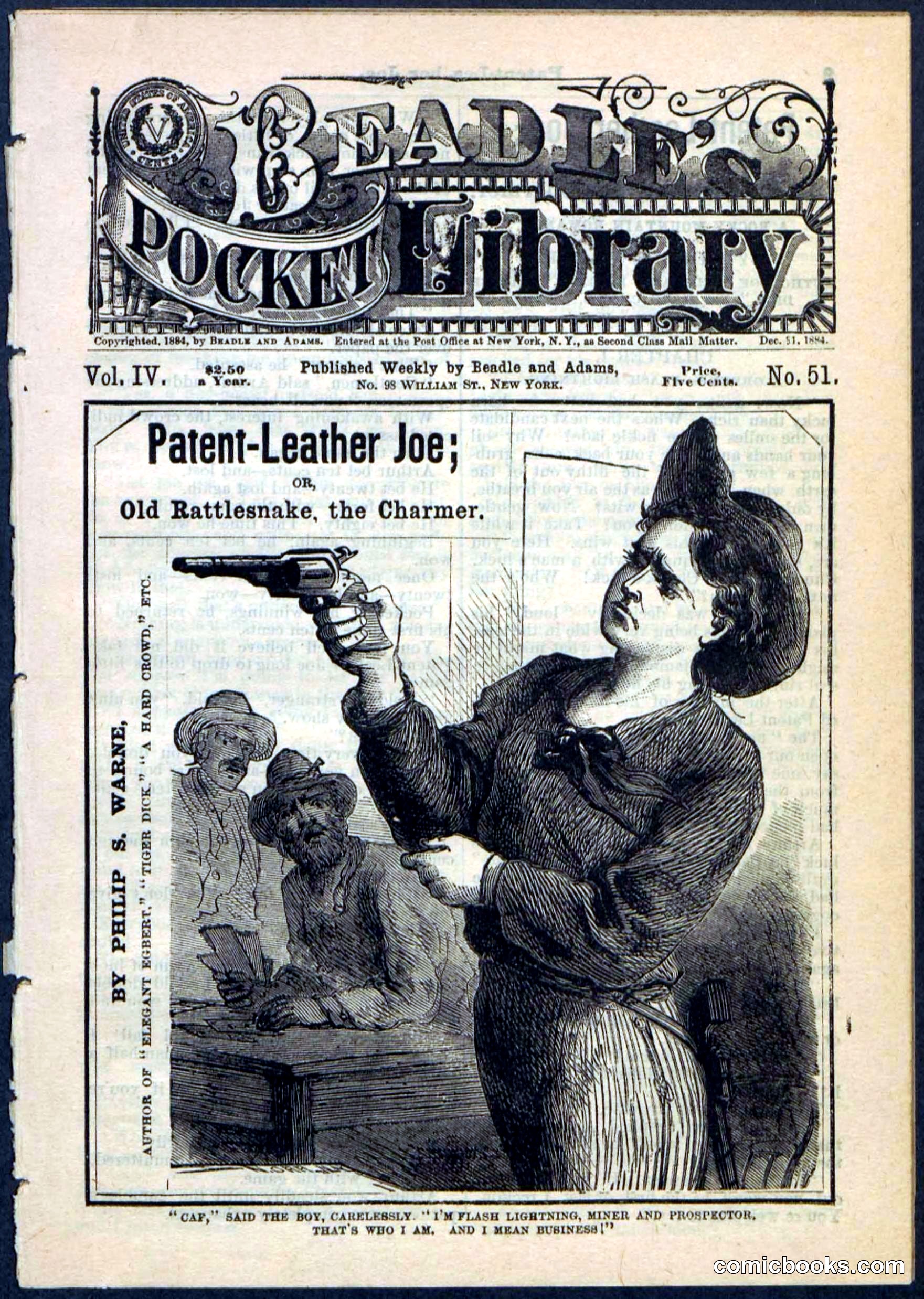 Beadle's Pocket Library No. 51