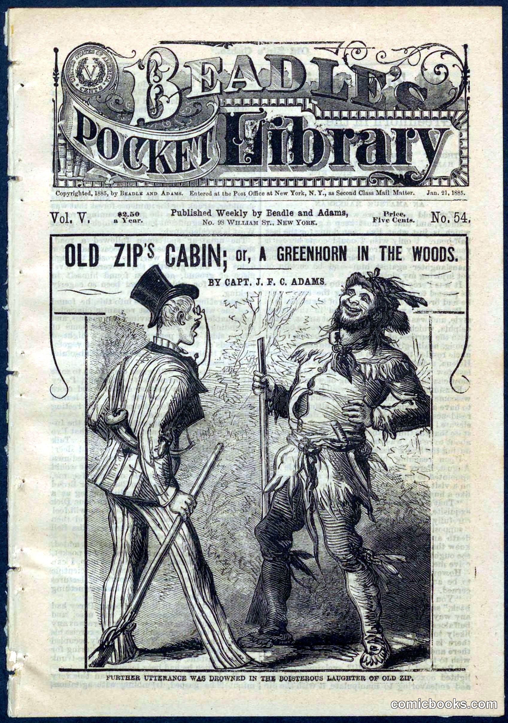 Beadle's Pocket Library No. 54