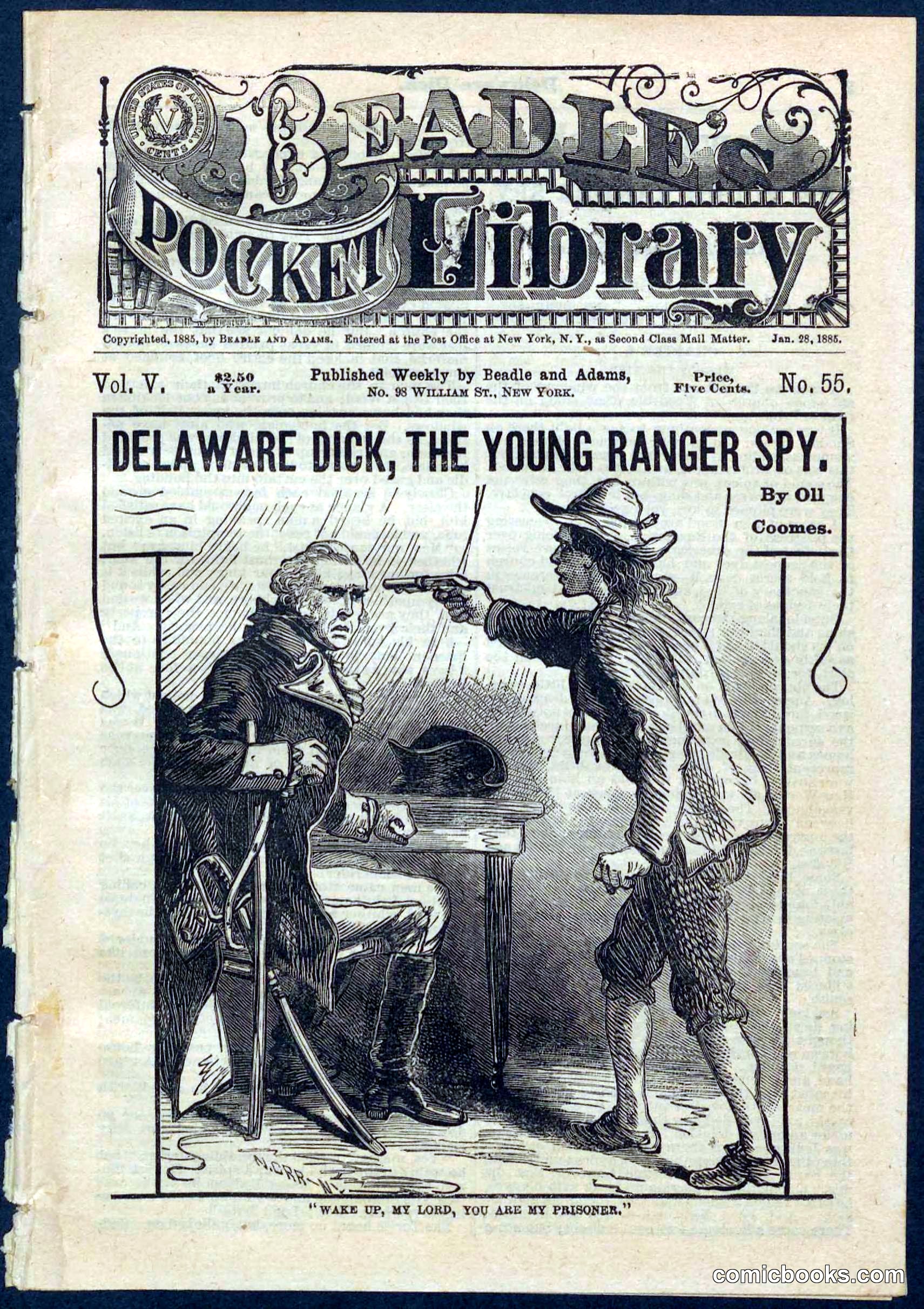 Beadle's Pocket Library, No. 55