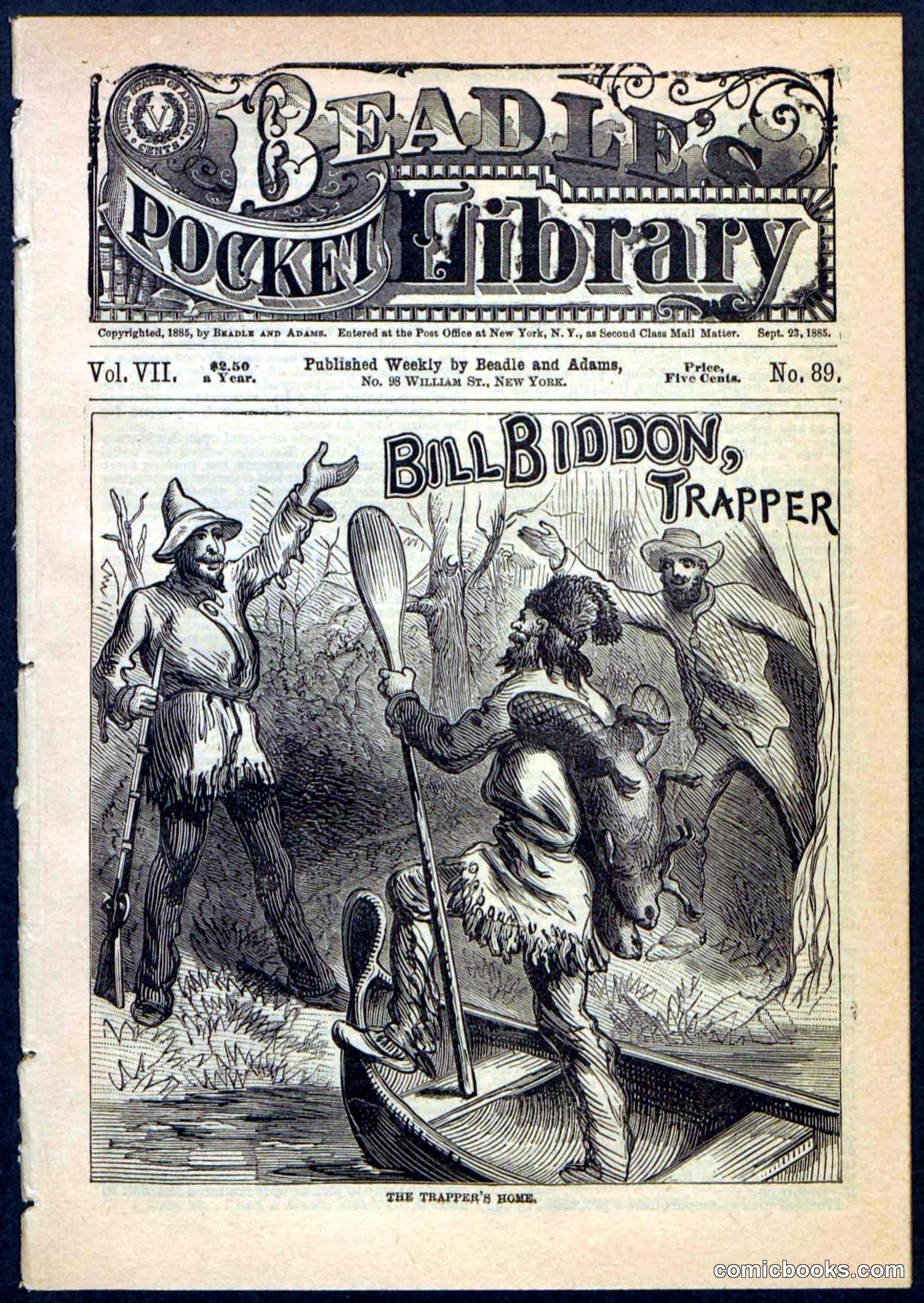 Beadle's Pocket Library No. 89