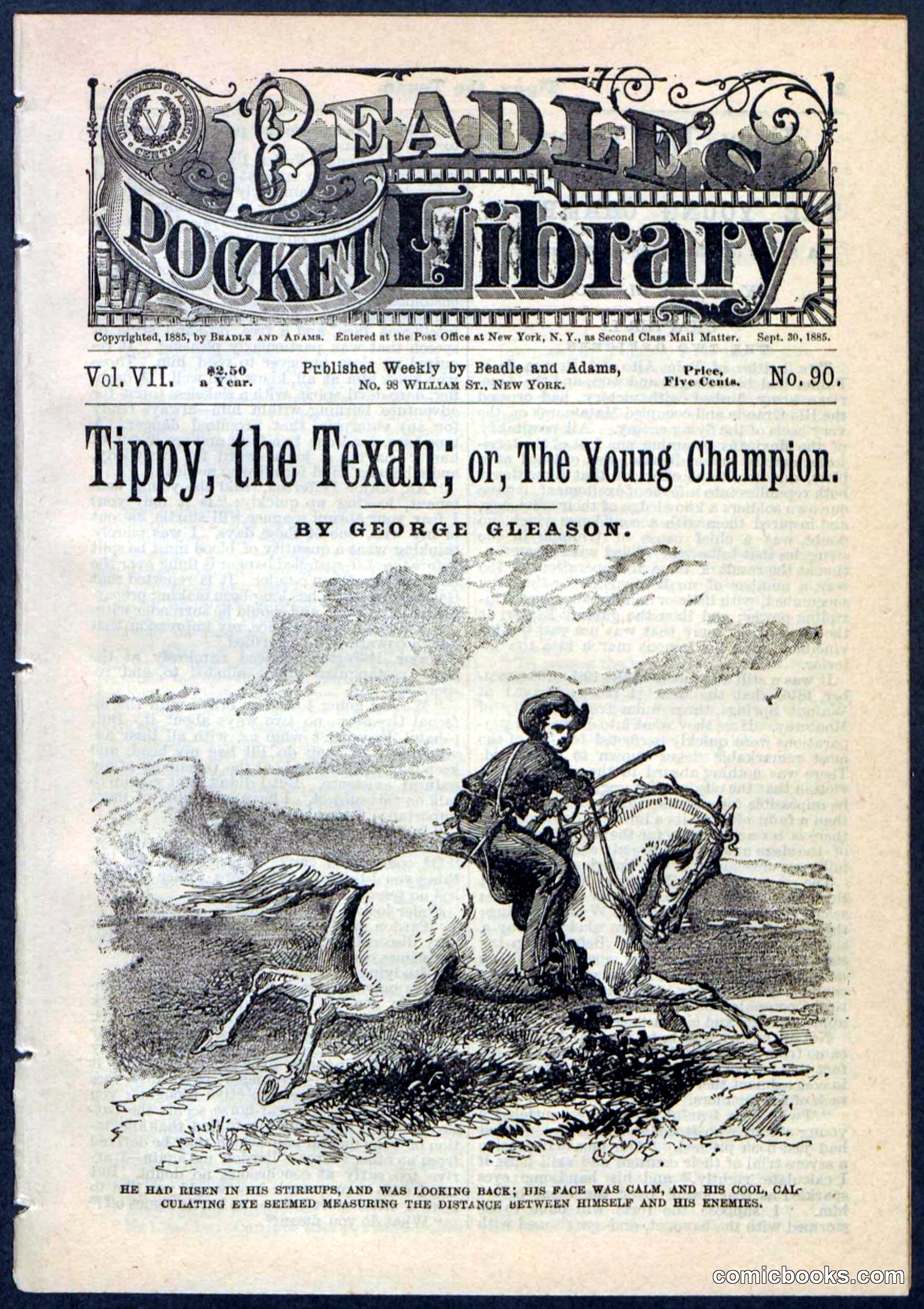 Beadle's Pocket Library No. 90